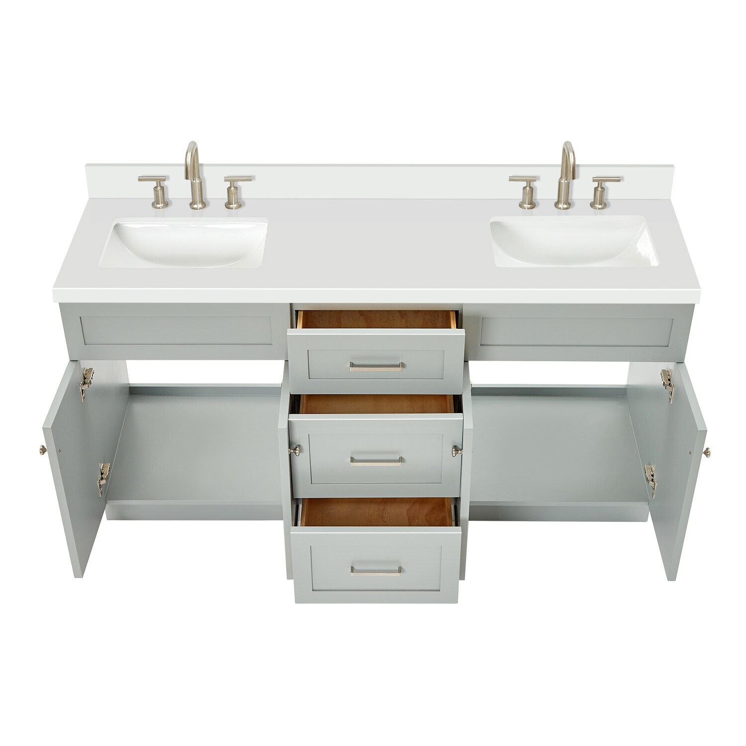 ARIEL F067DWQRVOGRY Bath-Vanity-Combo - View #6