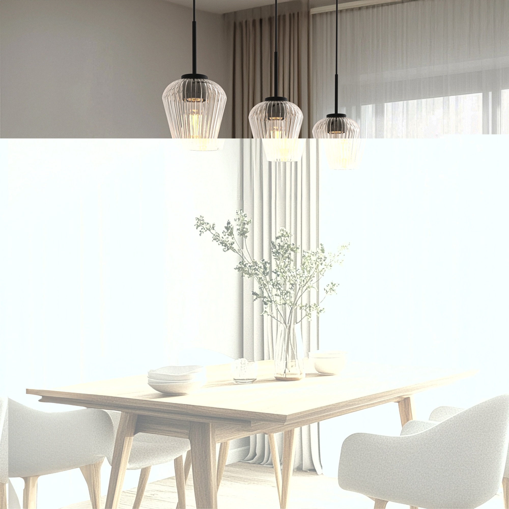 YANSUN LA-ZY-IP19901CBL-11 Pendant-Lights - View #3