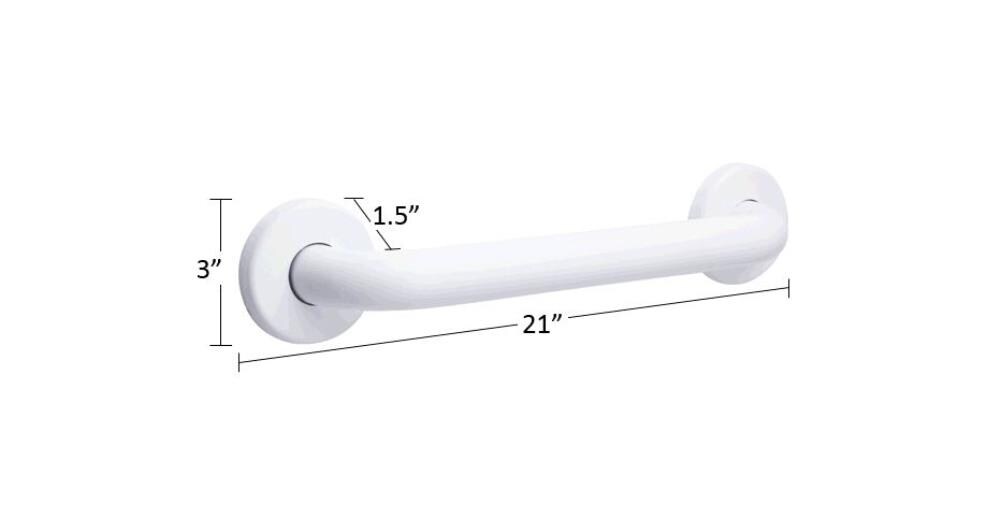 CSI Bathware BAR-SB18-TW-125-PW Grab-Bars - View #3