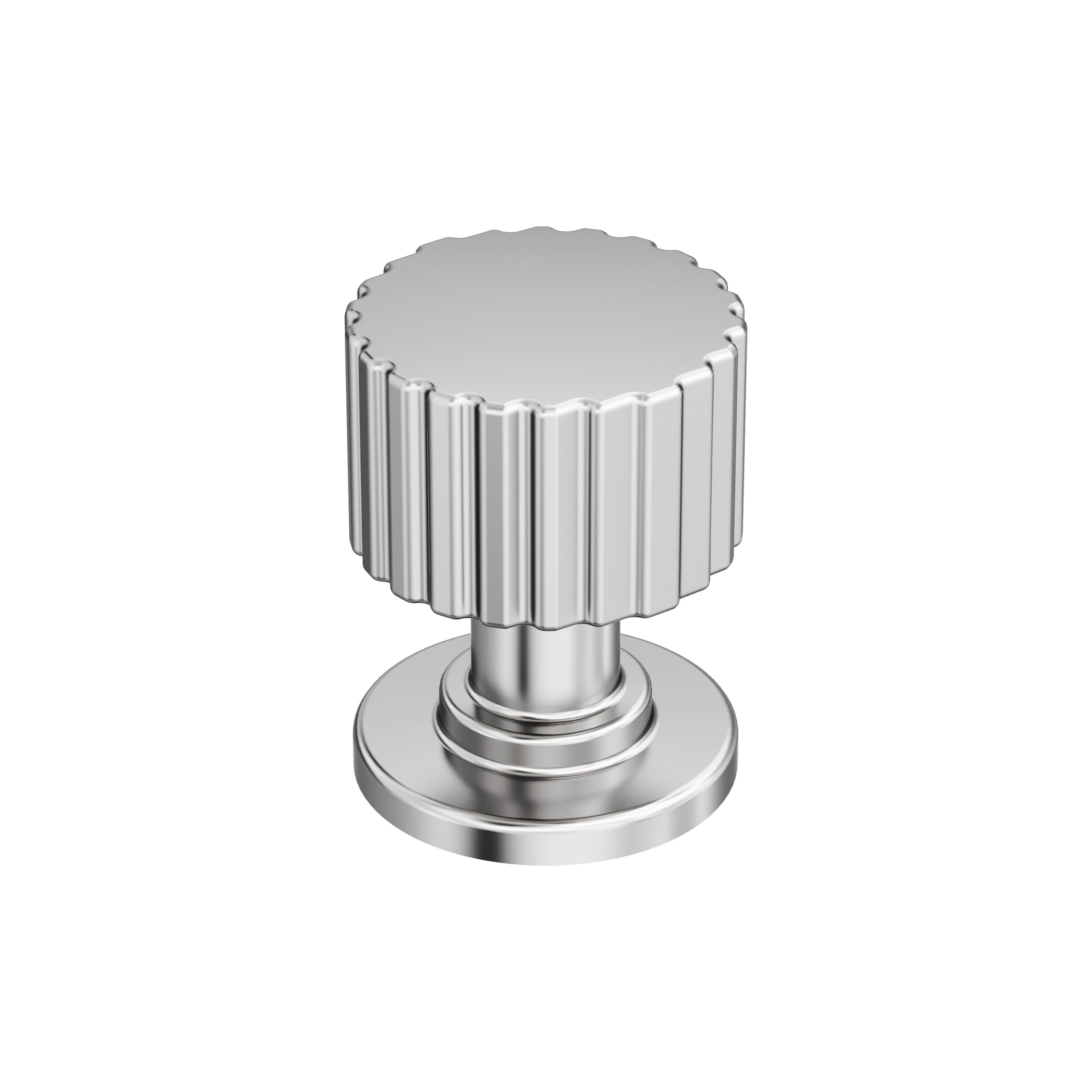 Amerock BP3764026 Ballard 1-in Polished Chrome Round Transitional Cabinet Knob