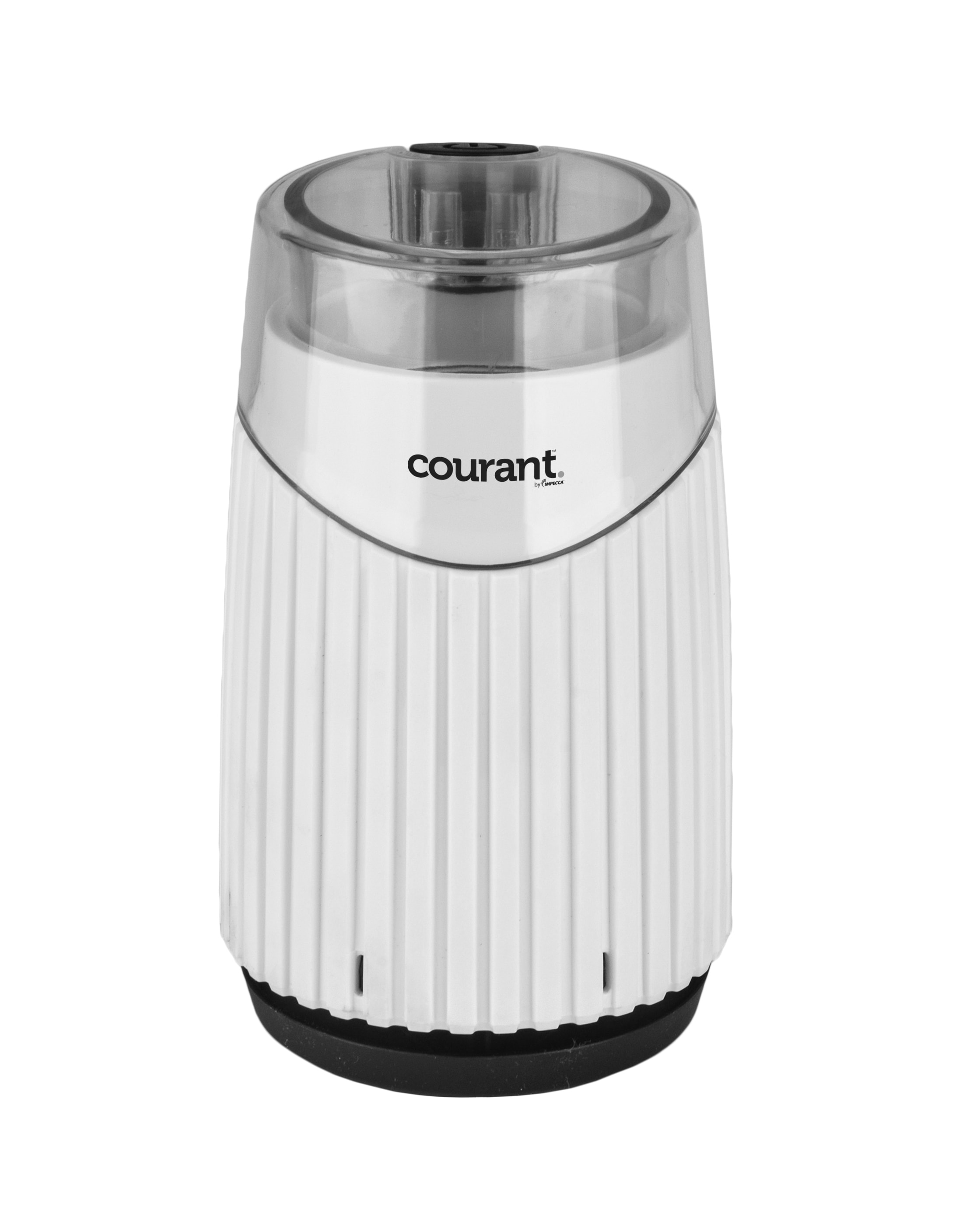 Courant 1 oz. Black Coffee Mill Electric Bladed Coffee Grinder for Coffee Beans, Spices with Stainless Steel Blades