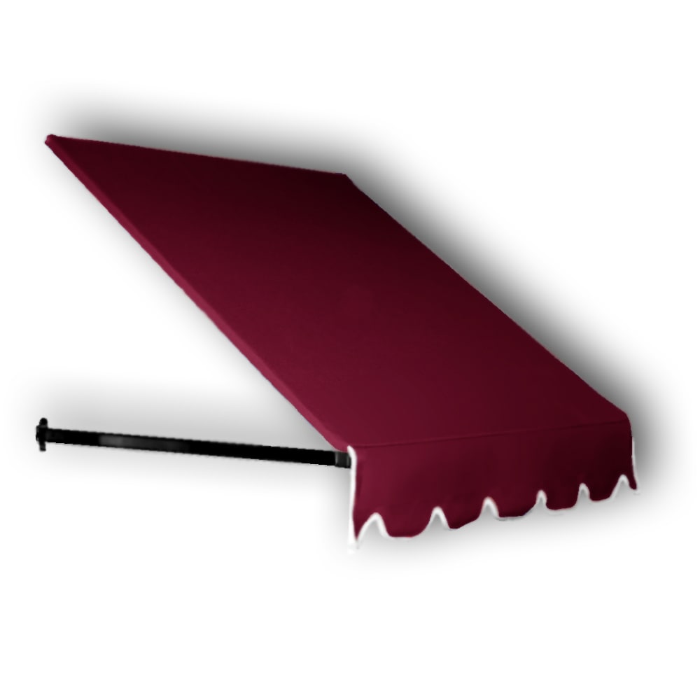 Awntech ER1030-4B 220.5-in Wide x 24-in Projection x 31-in Height Fabric Solid Window/Door Awning
