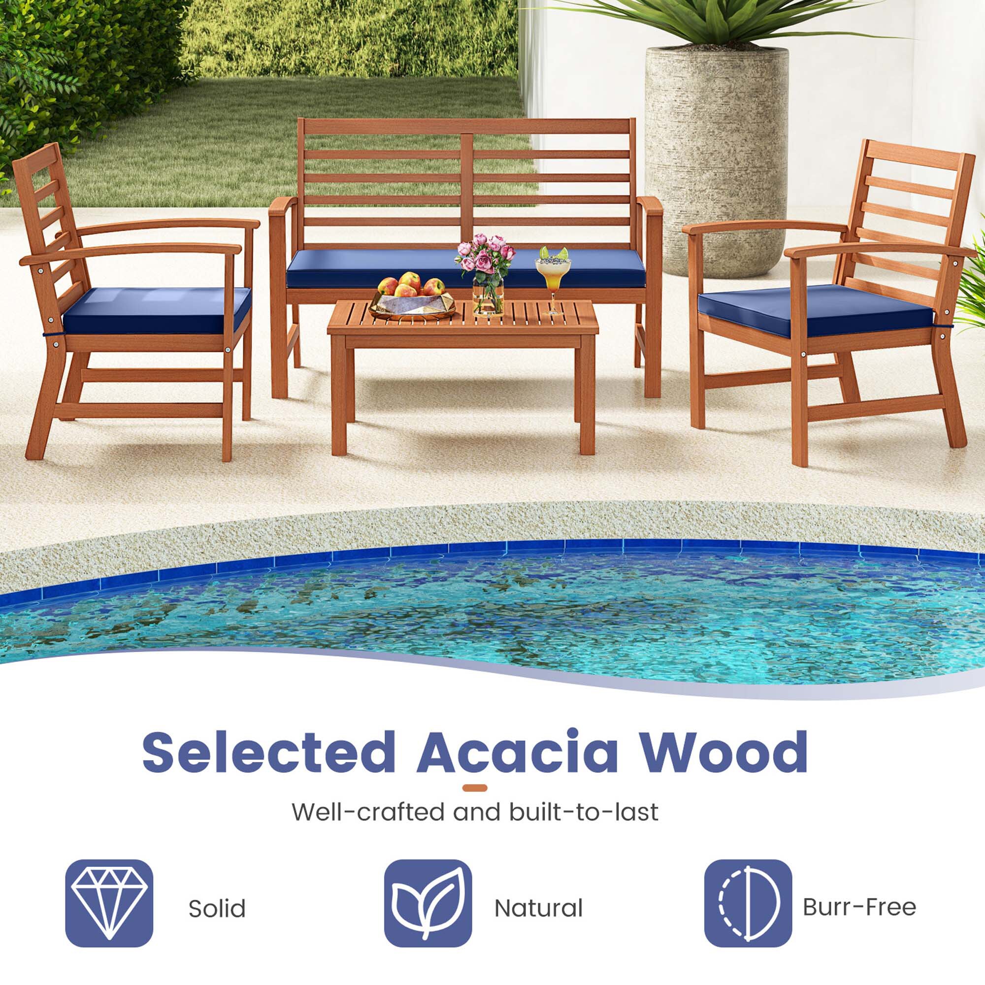Costway HCST01017 Patio-Conversation-Sets - View #3