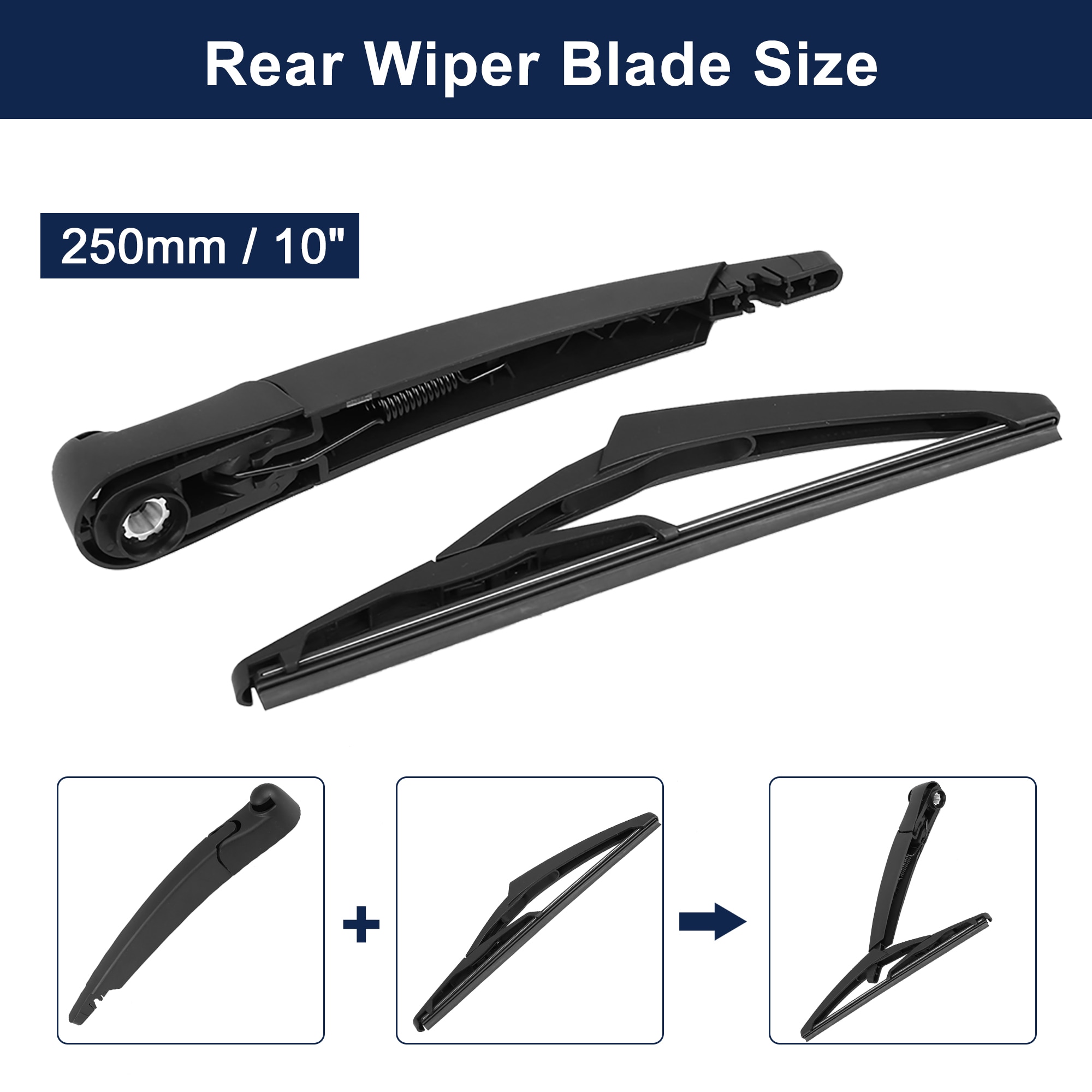 Unique Bargains S26010400UX5243 Wiper-Blades - View #2