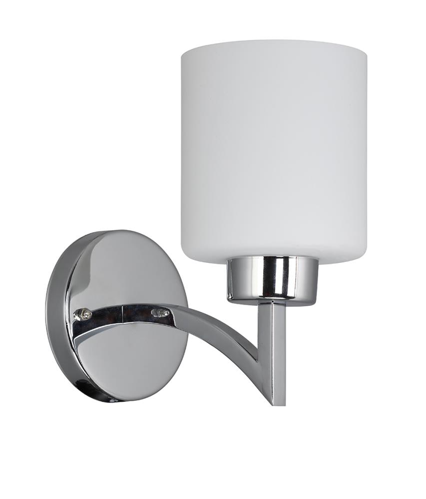 BELDI 24167-W1 Markam 4.7-in 1-Light Chrome Modern/Contemporary Vanity Light
