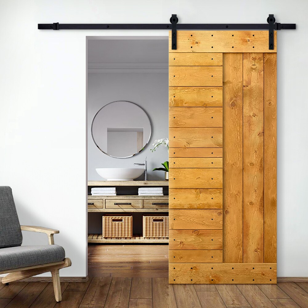 CALHOME SMK-96+DIY-N2-38AT Barn-Doors - View #2