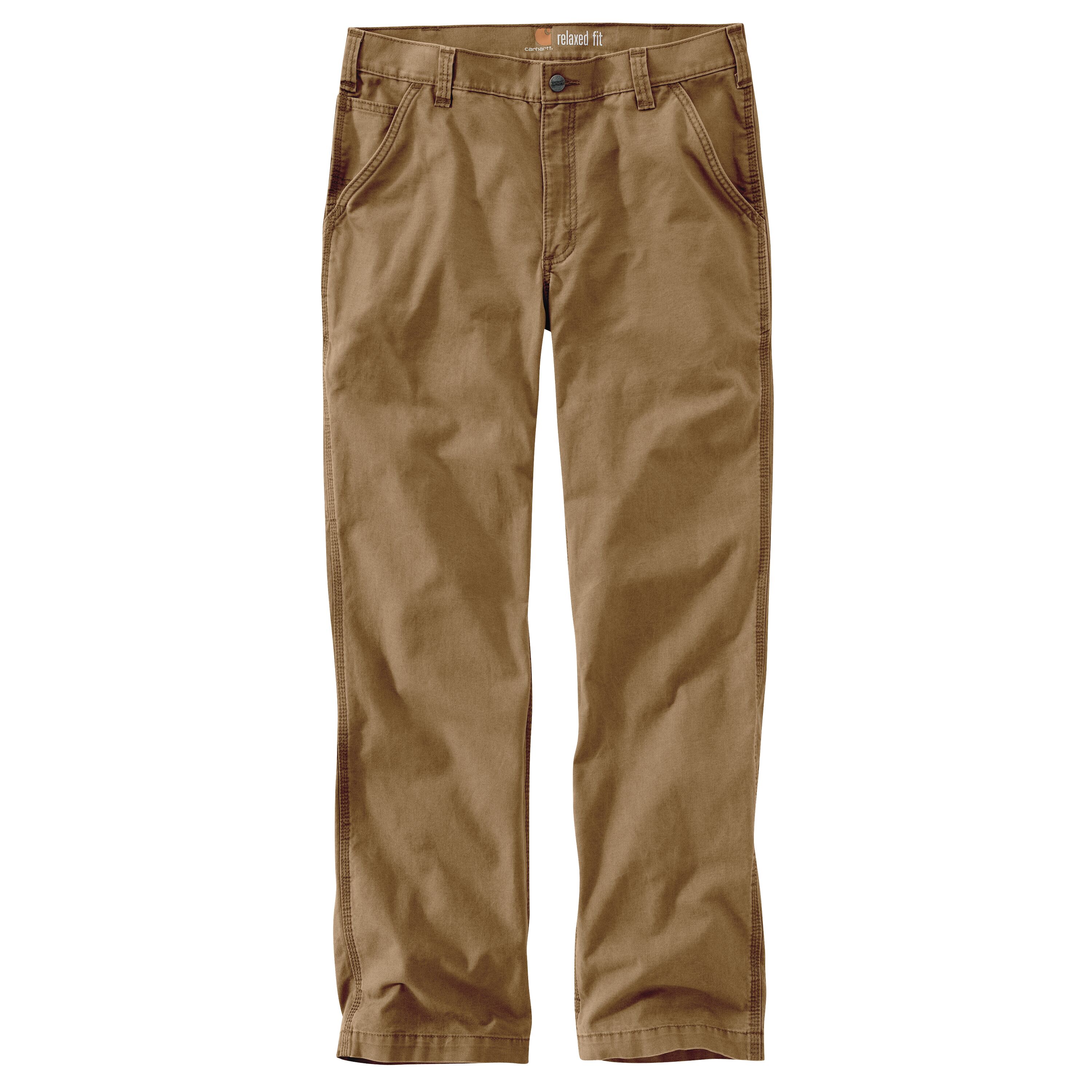 Carhartt Men's Relaxed Fit Gravel Canvas Work Pants (29 X 30) in the Pants  department at