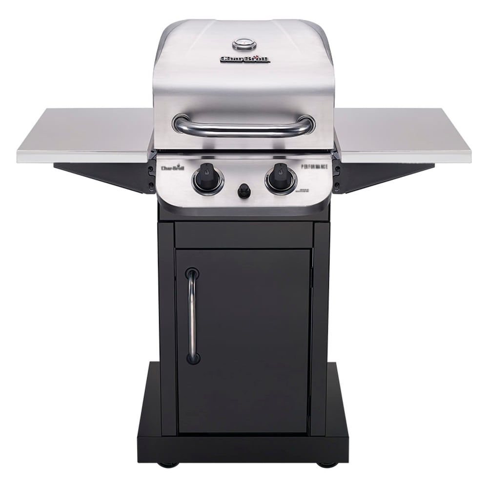 Char-Broil Performance Series Black and Stainless Steel 2-Burner Propane Gas Grill at