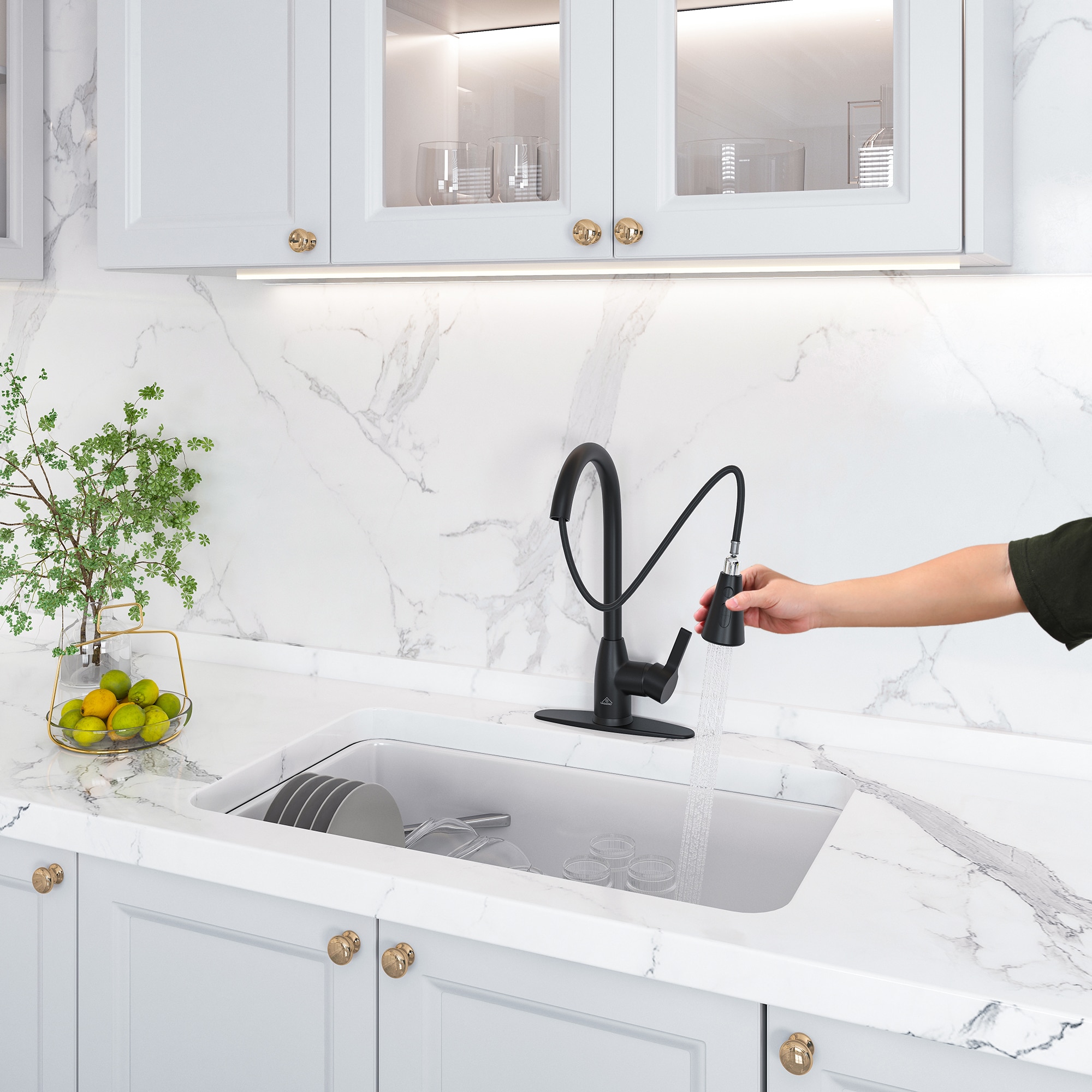 Mondawe MO-DT95028NS Kitchen-Faucets - View #3