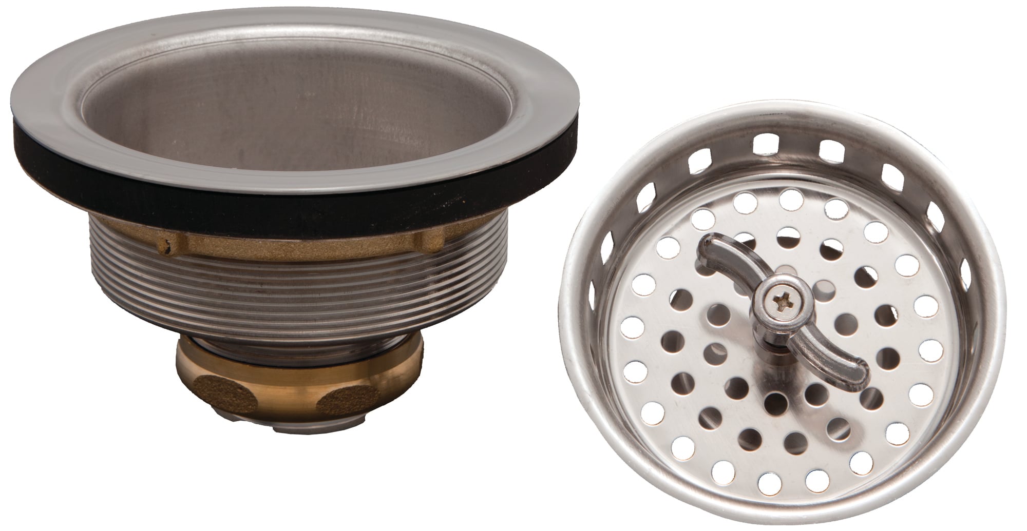 PROFLO PF1433SS 3.5-in Stainless Steel Stainless steel Strainer basket