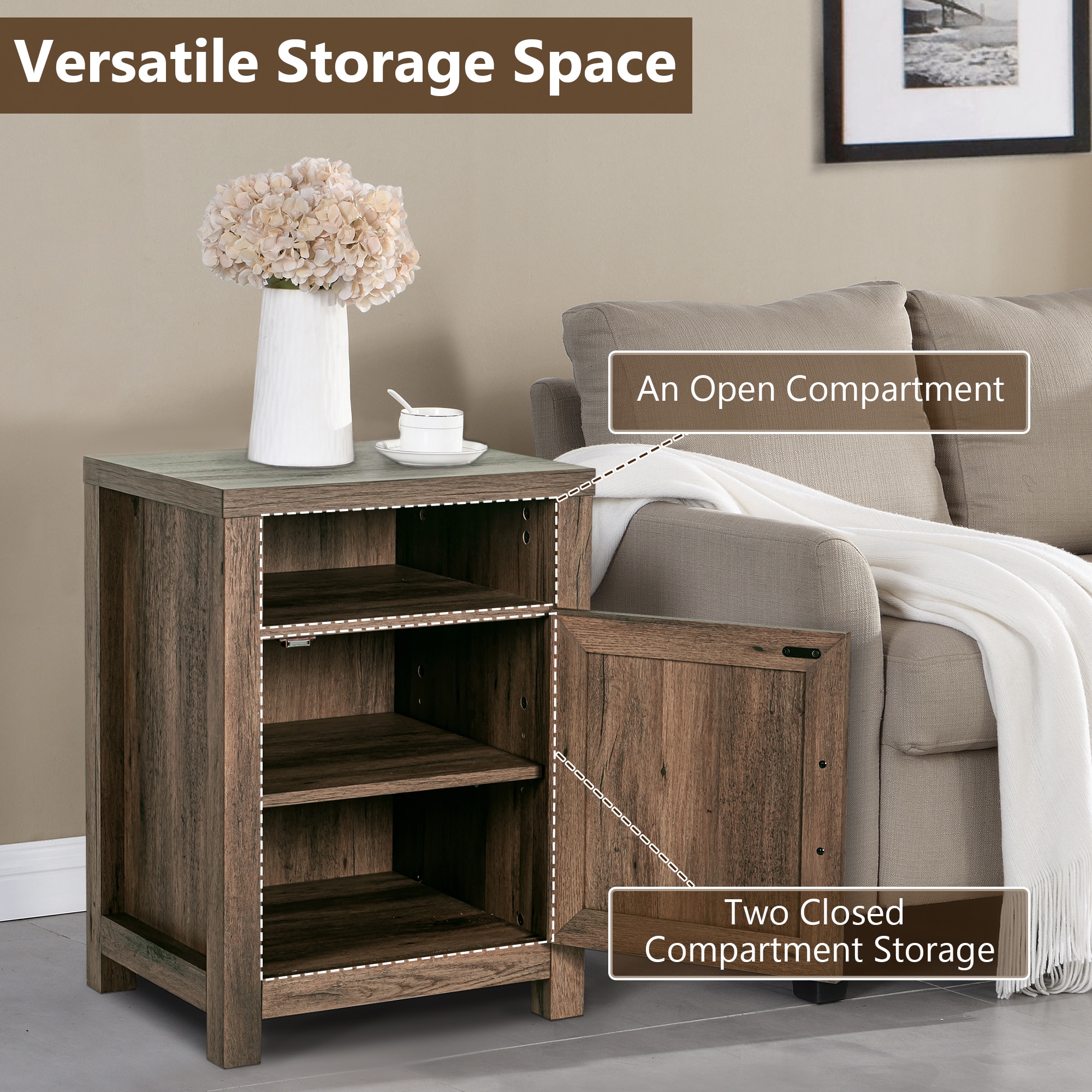 IHOMEadore BBJ11017-18-DOK nightstands - View #5