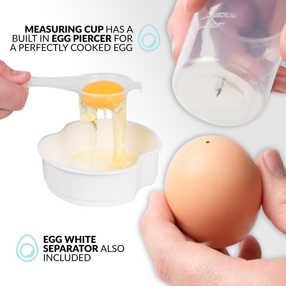 DASH Sous Vide Style Family Size Egg Bite Maker, Aqua & Rapid Egg Cooker: 6  Egg Capacity Electric Egg Cooker for Hard Boiled Eggs, Poached Eggs