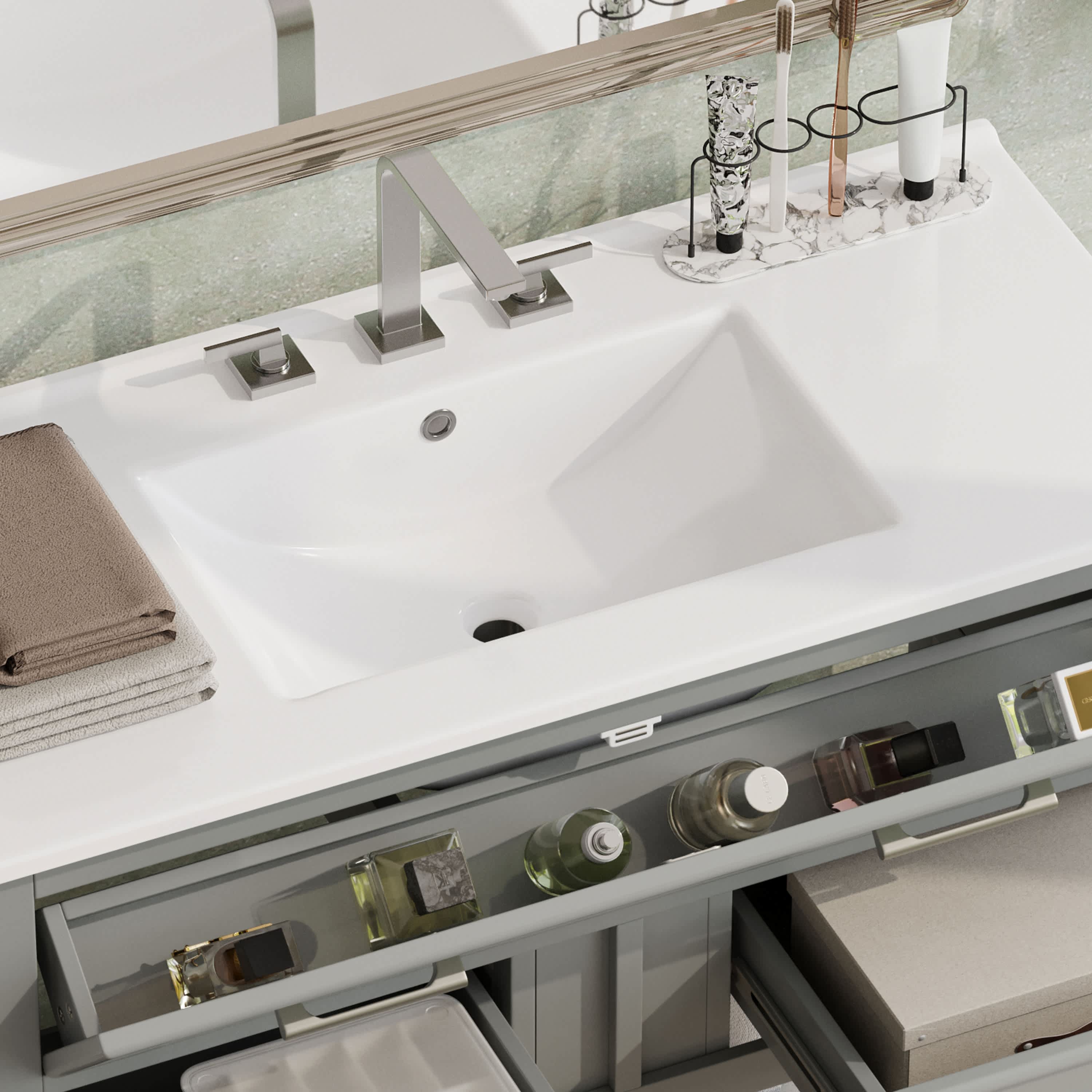 Vynxaria LEXY1246-DJYS-SZT061 Bath-Vanity-Combo - View #12