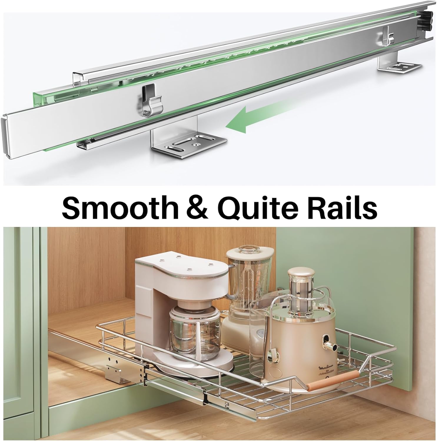Kitstorack KS-B0D4-FGKS4X Pull-Out-Cabinet-Baskets - View #4