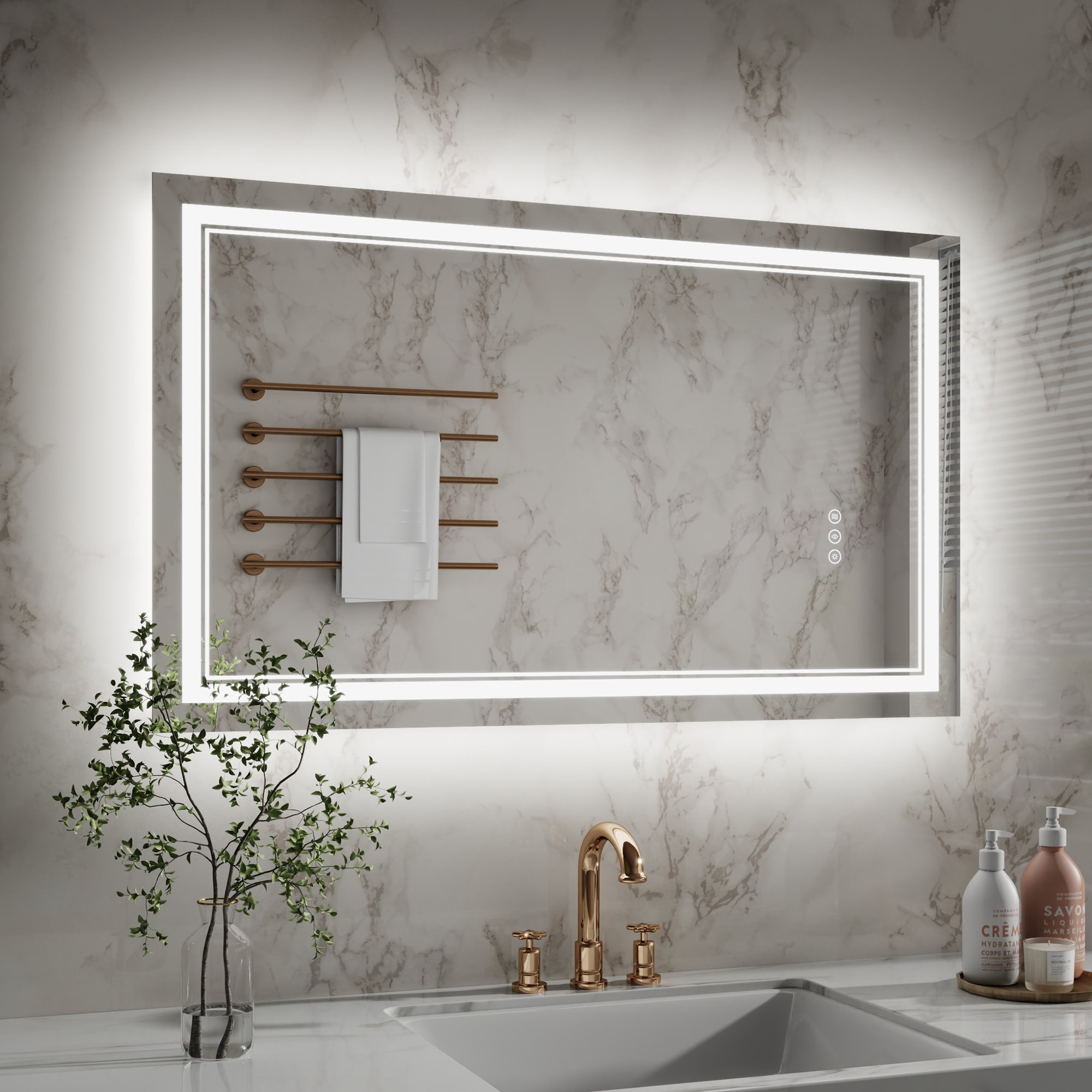 ExBrite TFBM2440 Framed-Bath-Mirrors - View #15