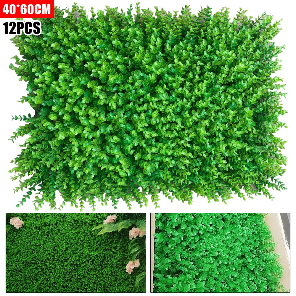 CNCEST OT-ZJGJ-4289 23.62-Inches W x 15.74-Inches H 12 Pcs Green Leaf Garden Trellis