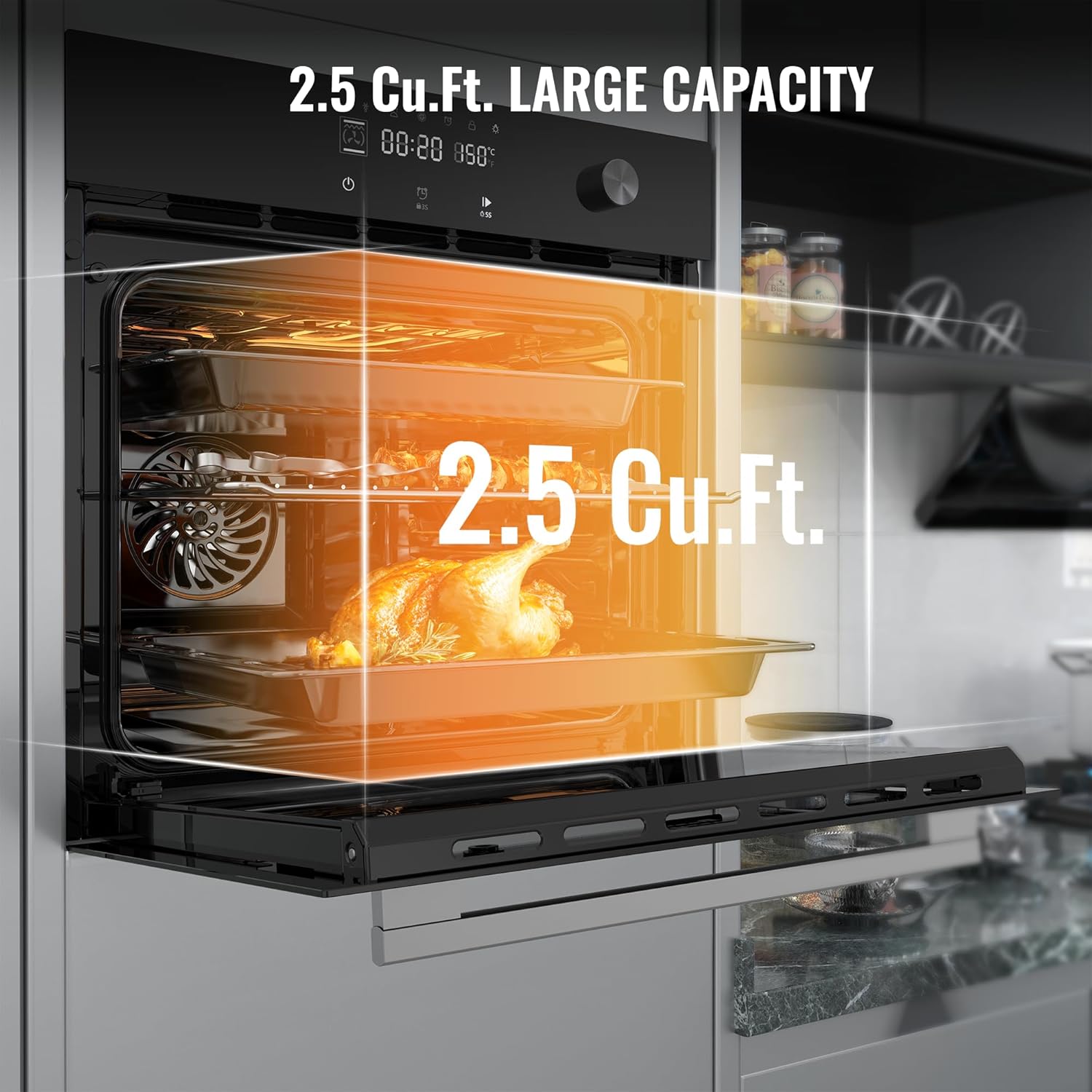 IdealHouse BZI-91C4XFRG-BMGLA5 Roaster-Ovens - View #3
