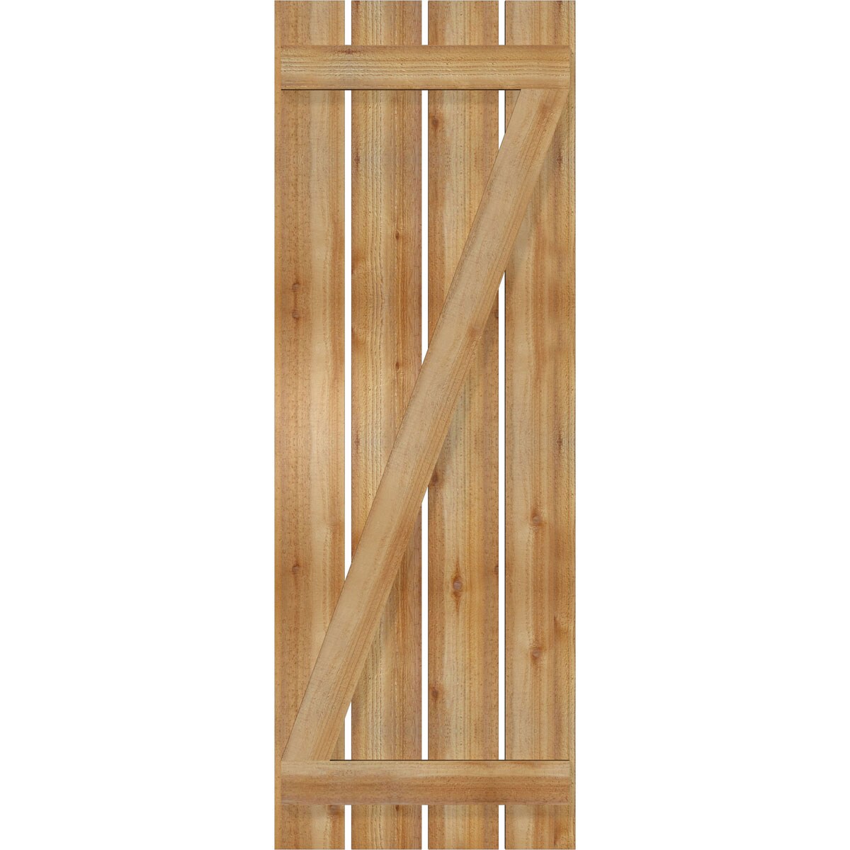Ekena Millwork RBS06Z23X065RWR Exterior-Shutters - View #5