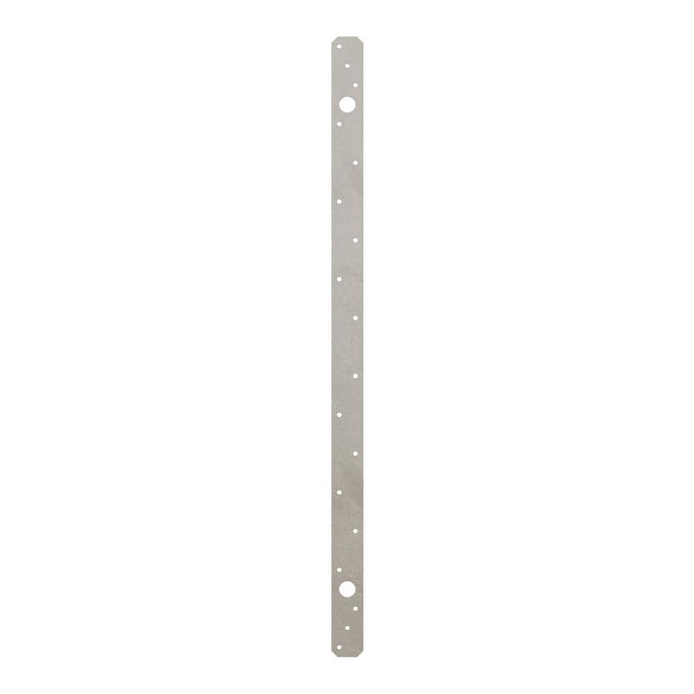 USP 24-in 20-Gauge Galvanized Steel Foundation Strap Wood To Wood at ...