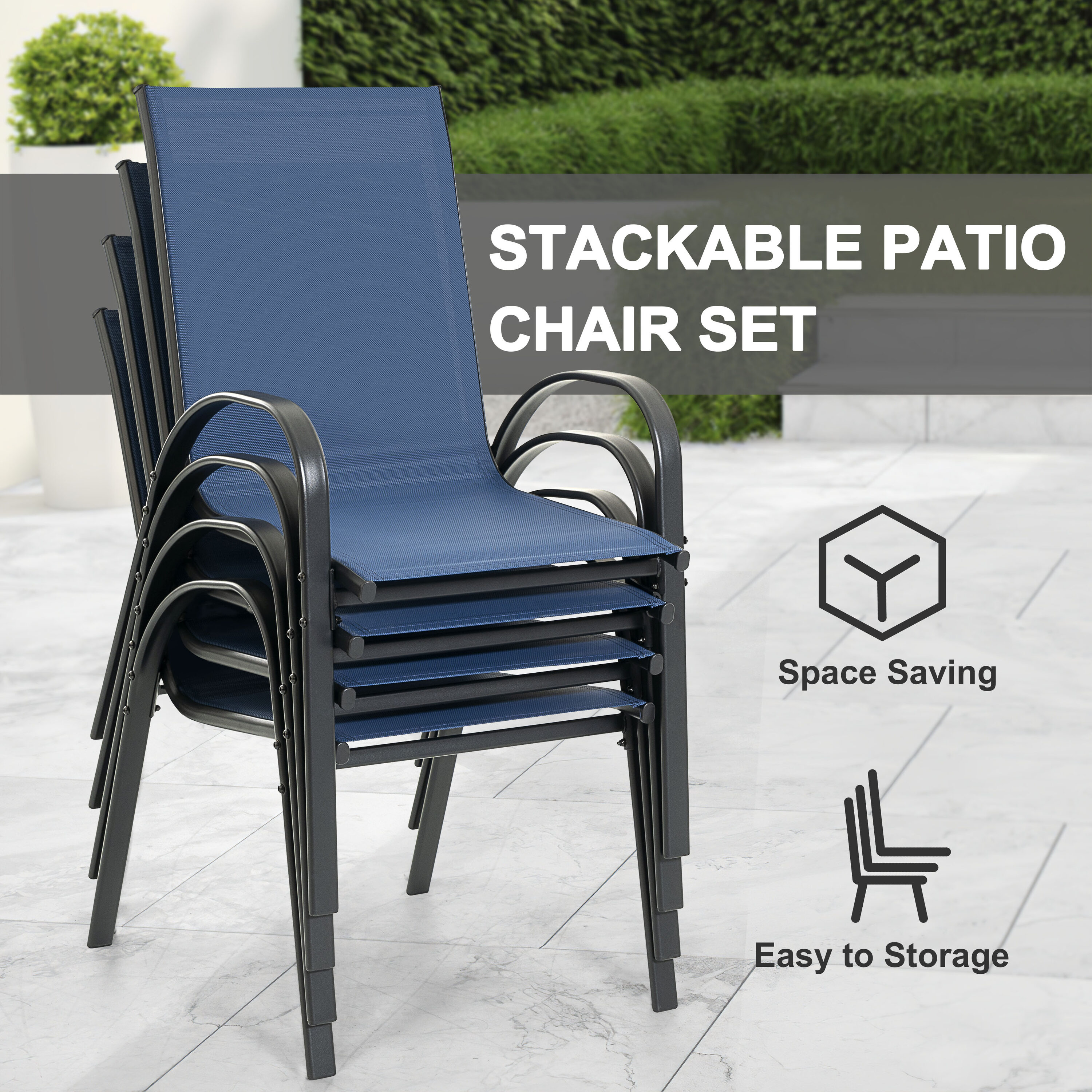 Nuu Garden DS201-BU Patio-Chairs - View #7