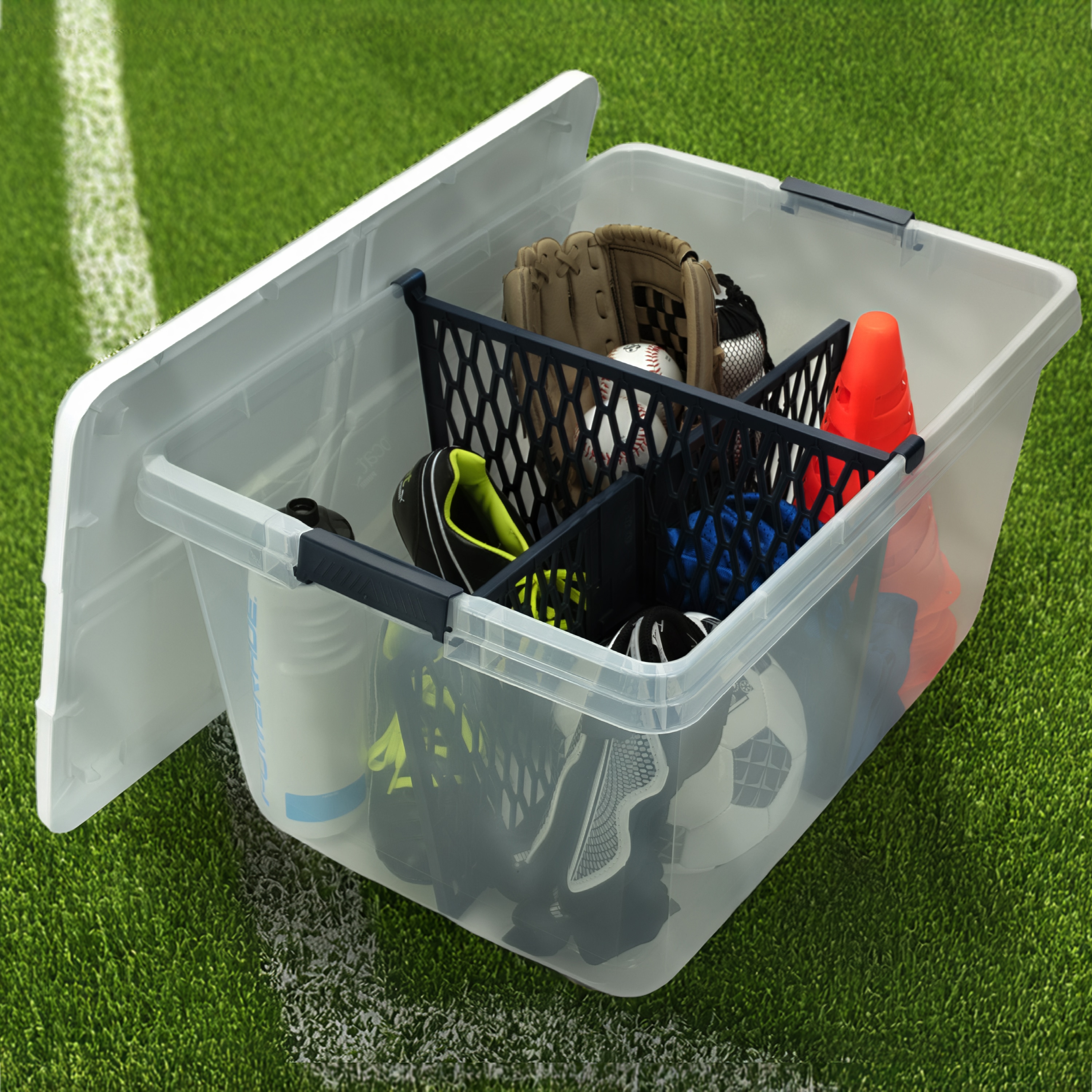 Project Source 7141LWSPLT-759 Plastic-Storage-Totes - View #8