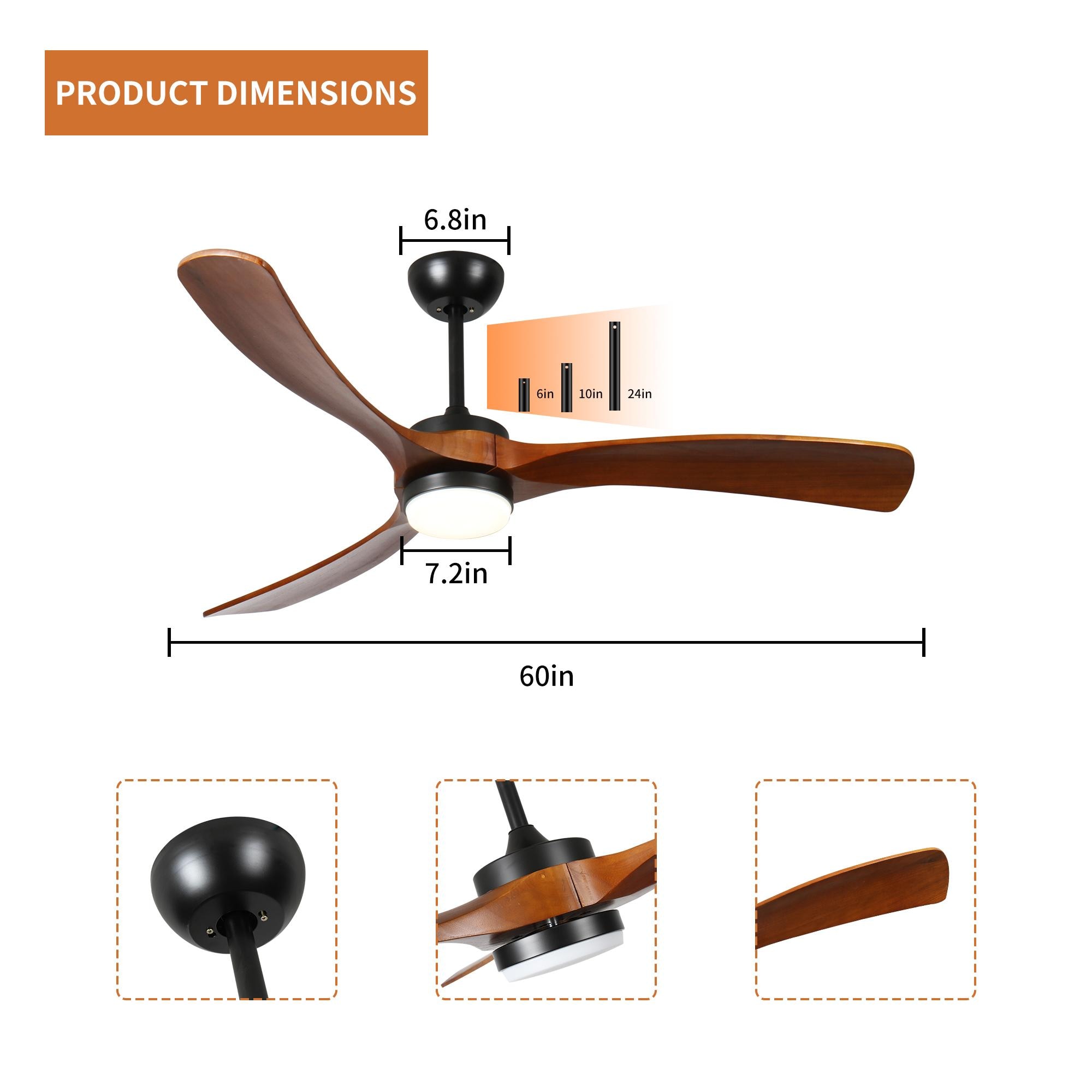 Bayfeve BFRF-54290-CF Ceiling-Fans - View #6