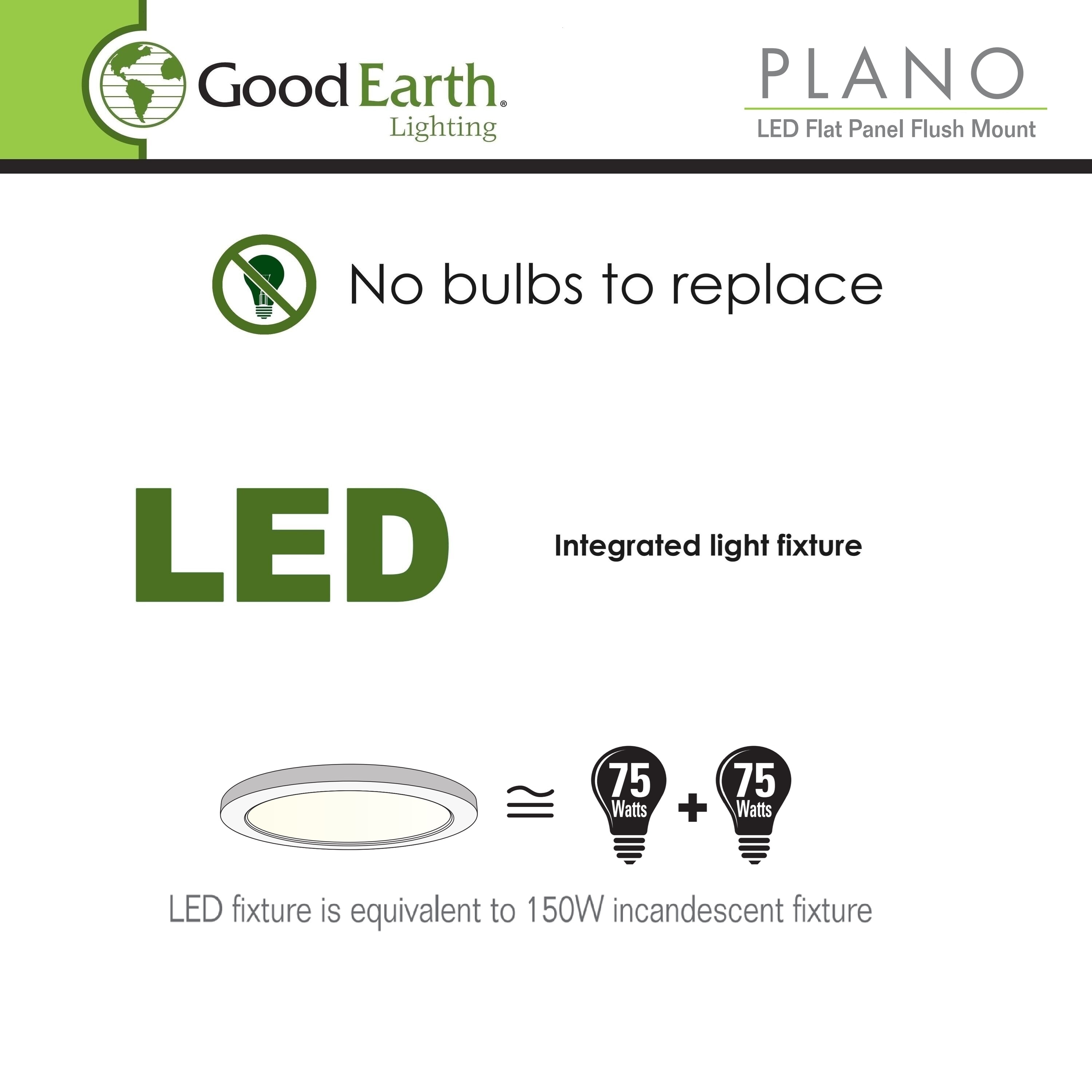 Good Earth Lighting FP1246-WHG-17LFC-G flushmounts - View #4