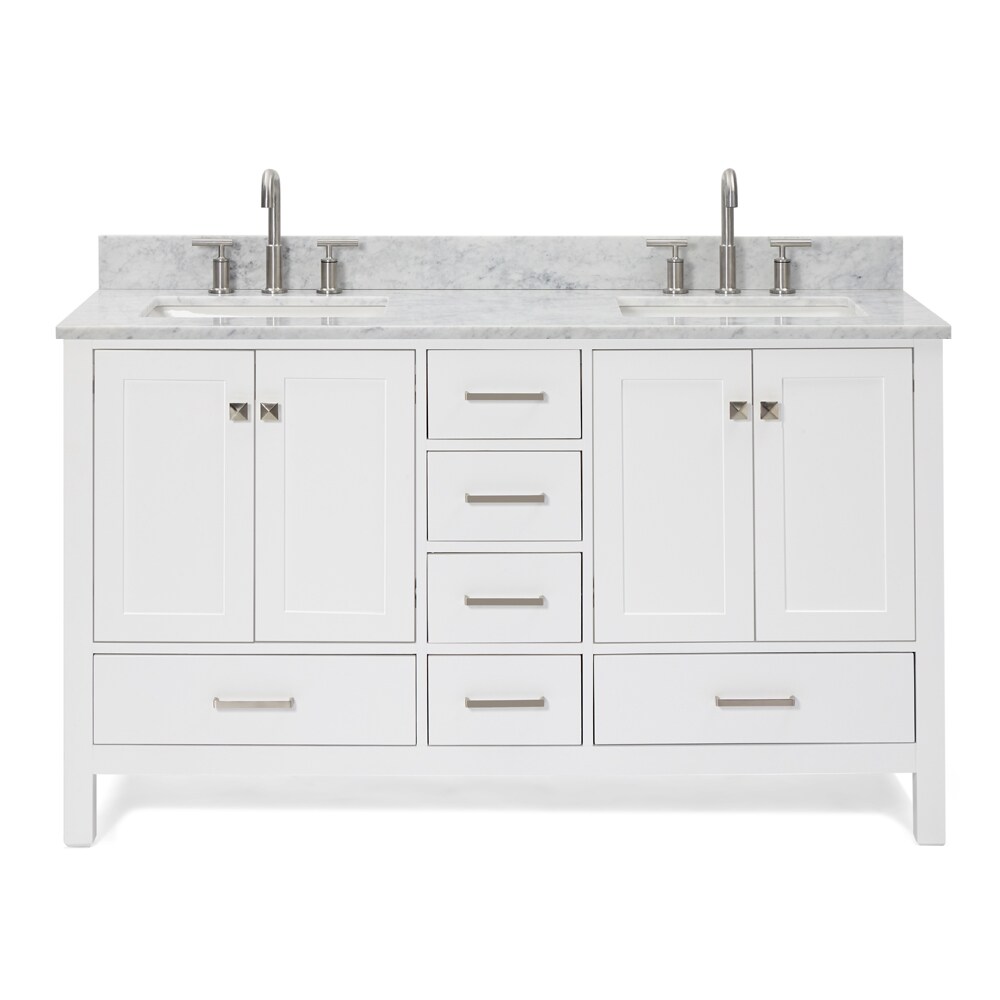 ARIEL A061DCW2RVOWHT Bath-Vanity-Combo - View #2
