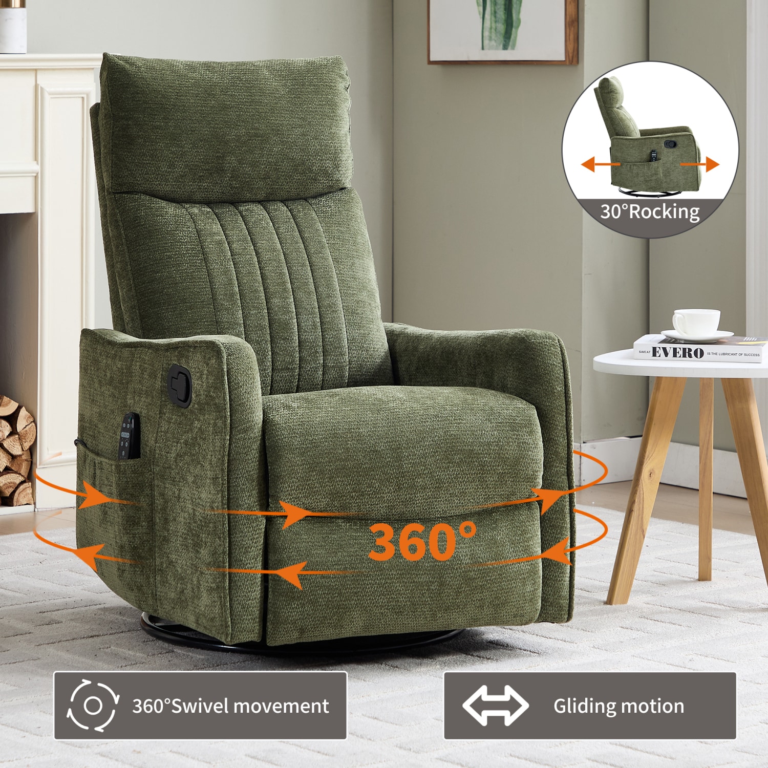 Streamdale Furniture W1803P363423 recliners - View #4