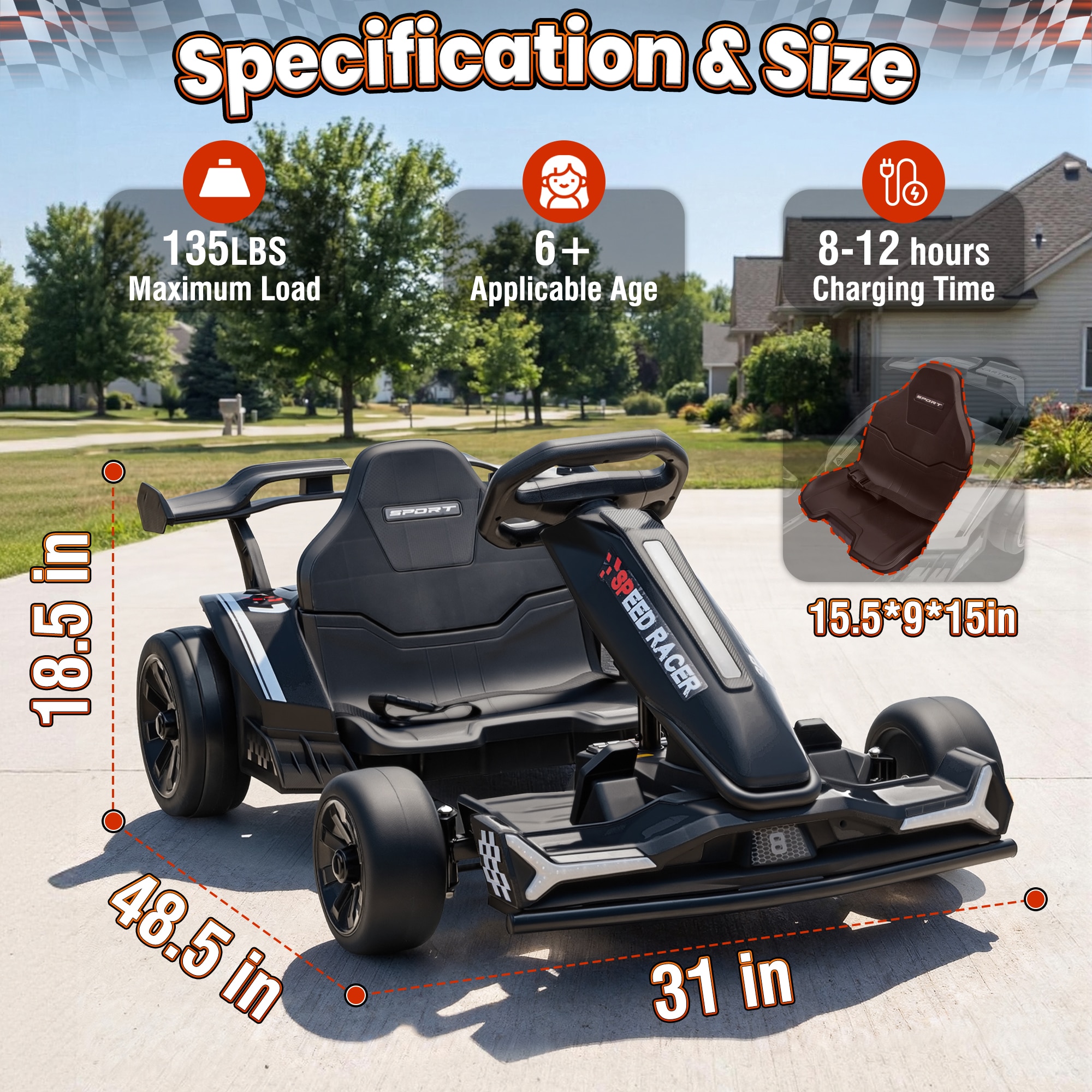 JOYRACER ATV625GY Play-Toys - View #4