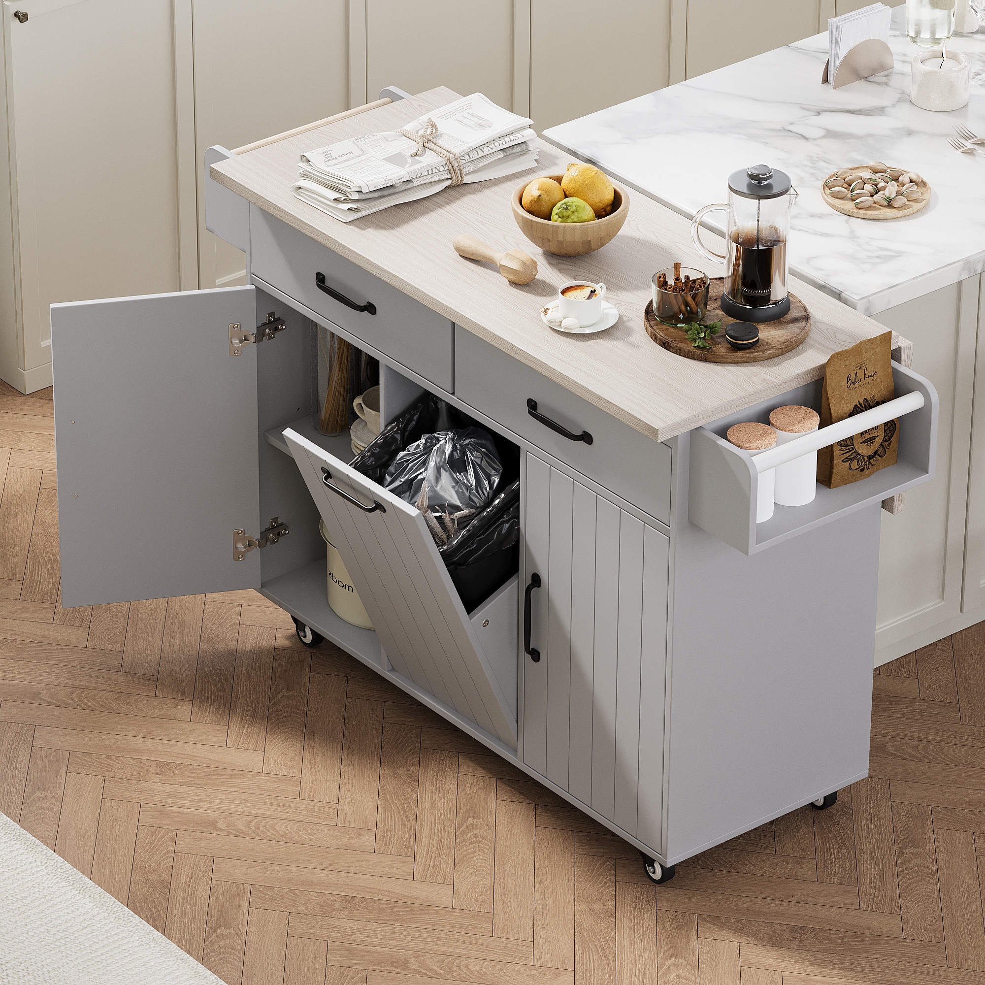 Kahomvis KK-QPO2-AAG Kitchen-Furniture - View #9
