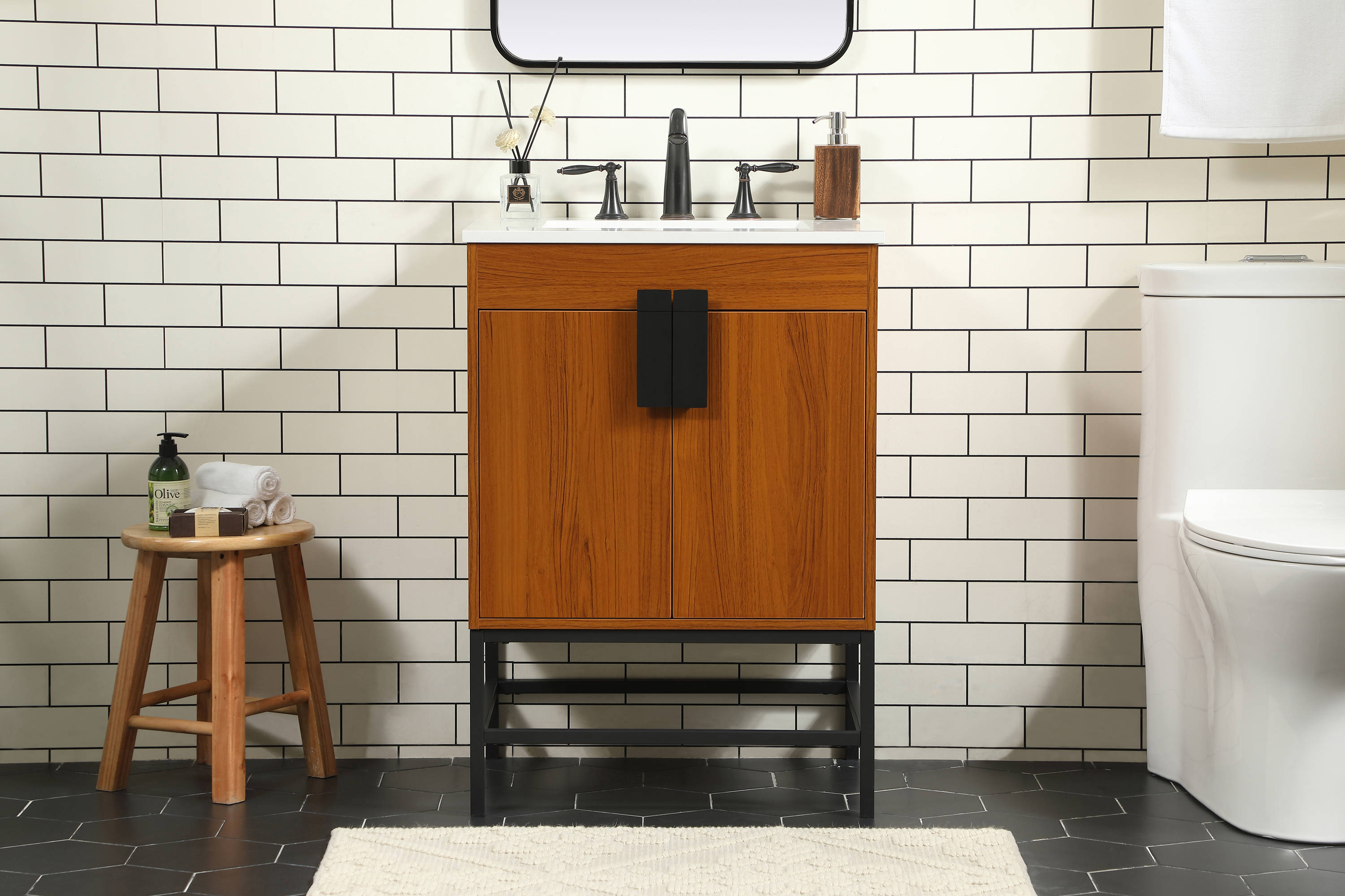 Elegant Decor HF146472MTK Bath-Vanity-Combo - View #2