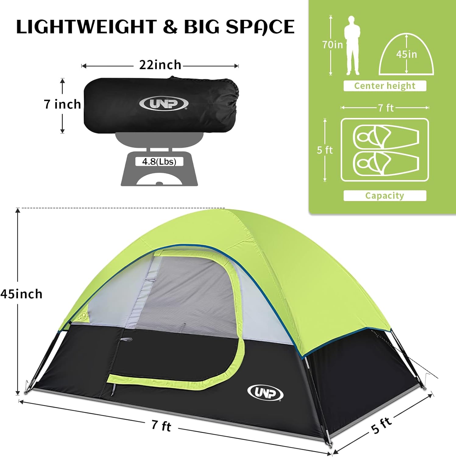 Damerin KK71F tents - View #2