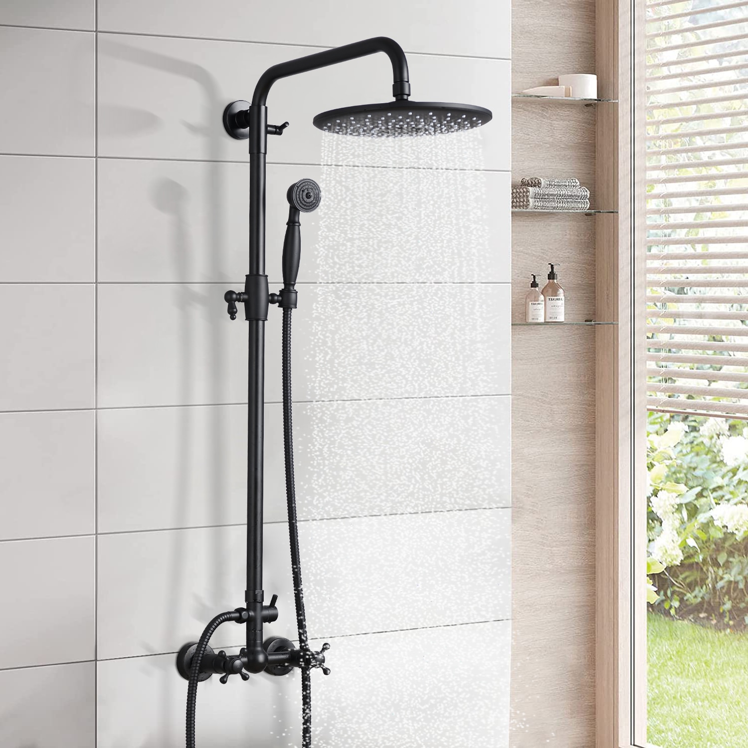 Fapully FA-S-1012B Showerhead-Bar-Panels - View #2