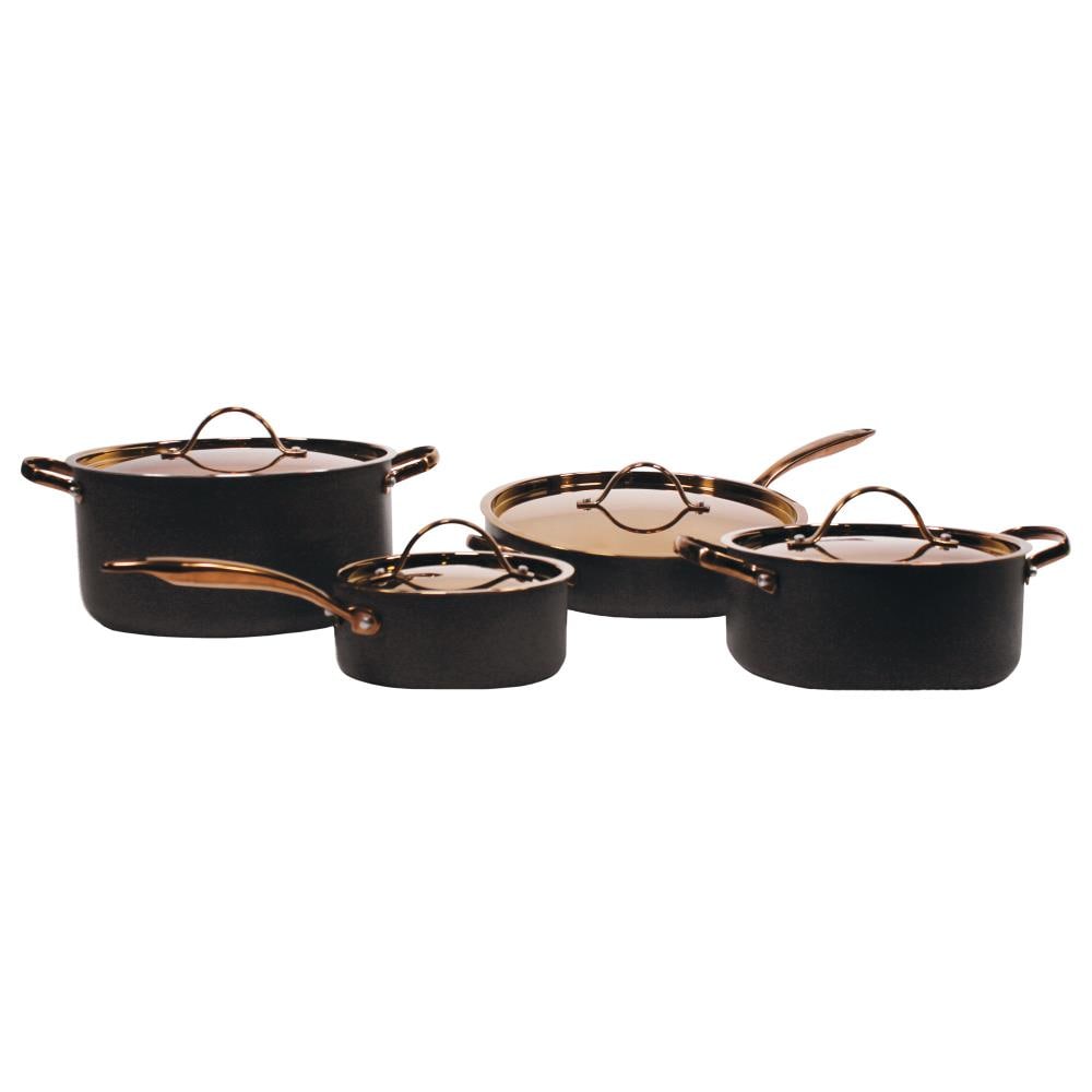 BergHOFF Ouro 13-in Steel with Non-stick Coating Cookware Set with Lid at