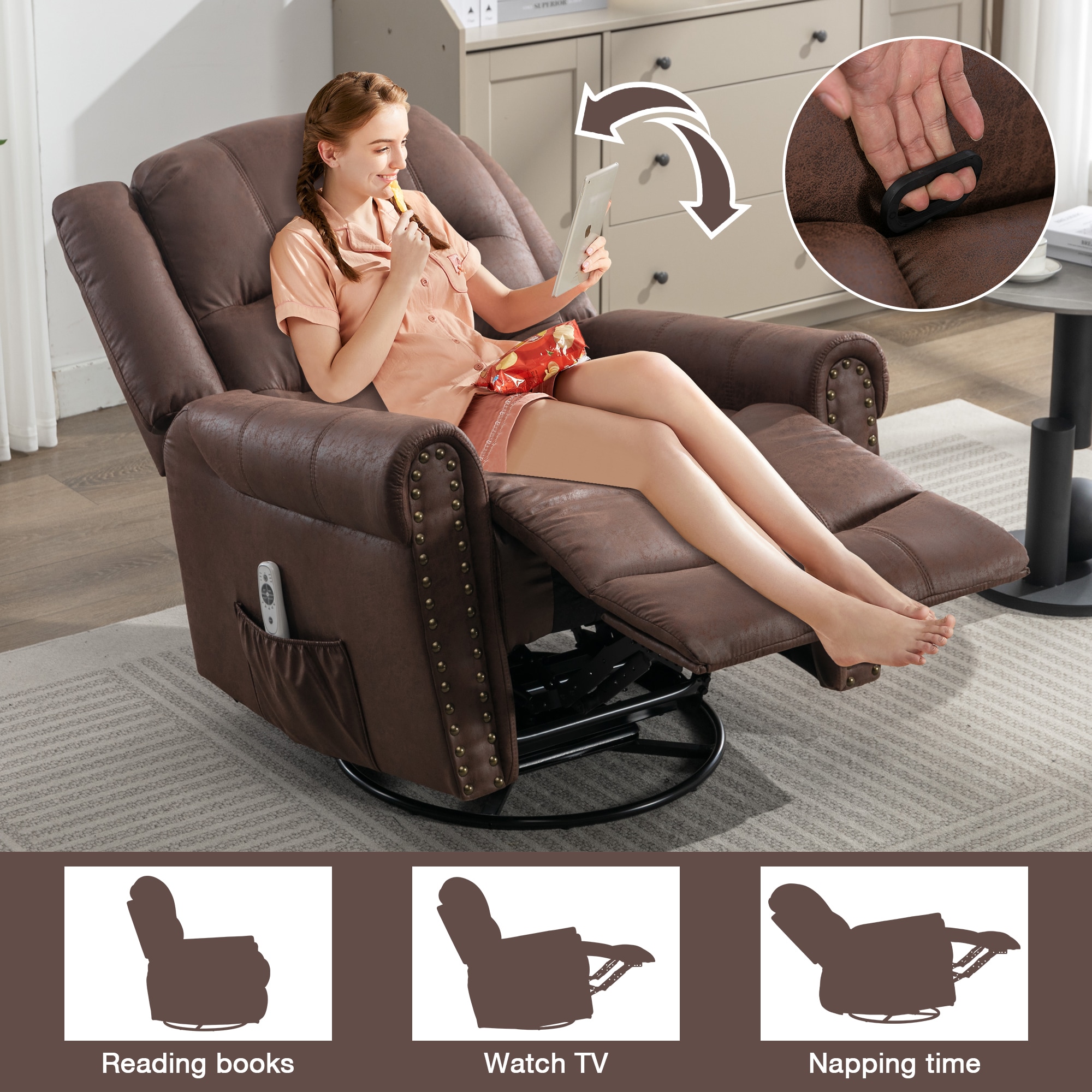 Mondawe OR-P16EA-OF recliners - View #3