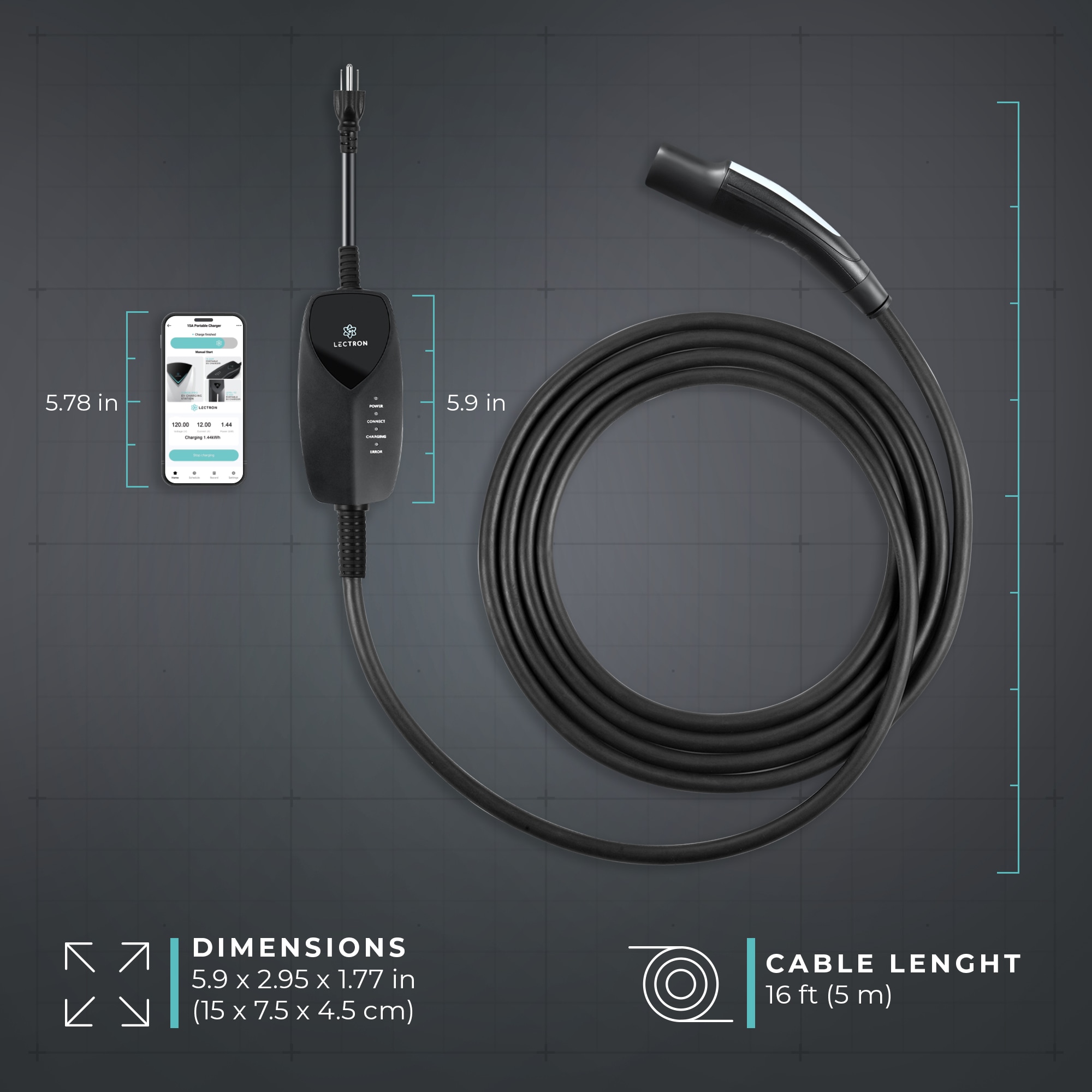 Lectron 4895230325070 Electric-Car-Charging-Stations - View #9