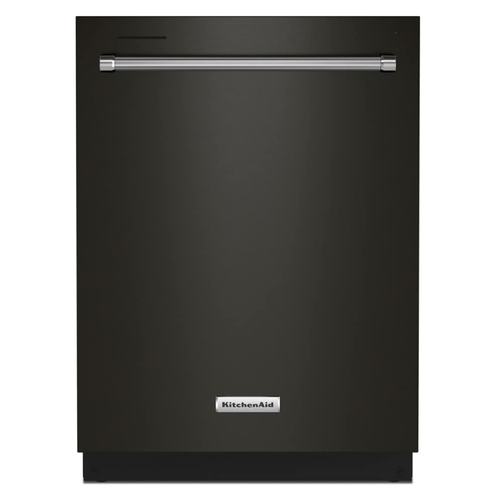 KitchenAid KDTM404KBS 360 MAX JETS 24-in Top Control Built-in Dishwasher With Third Rack ( Black Stainless Steel with PRINTSHIELD ) , 44-Decibel Very Quiet Sound Level