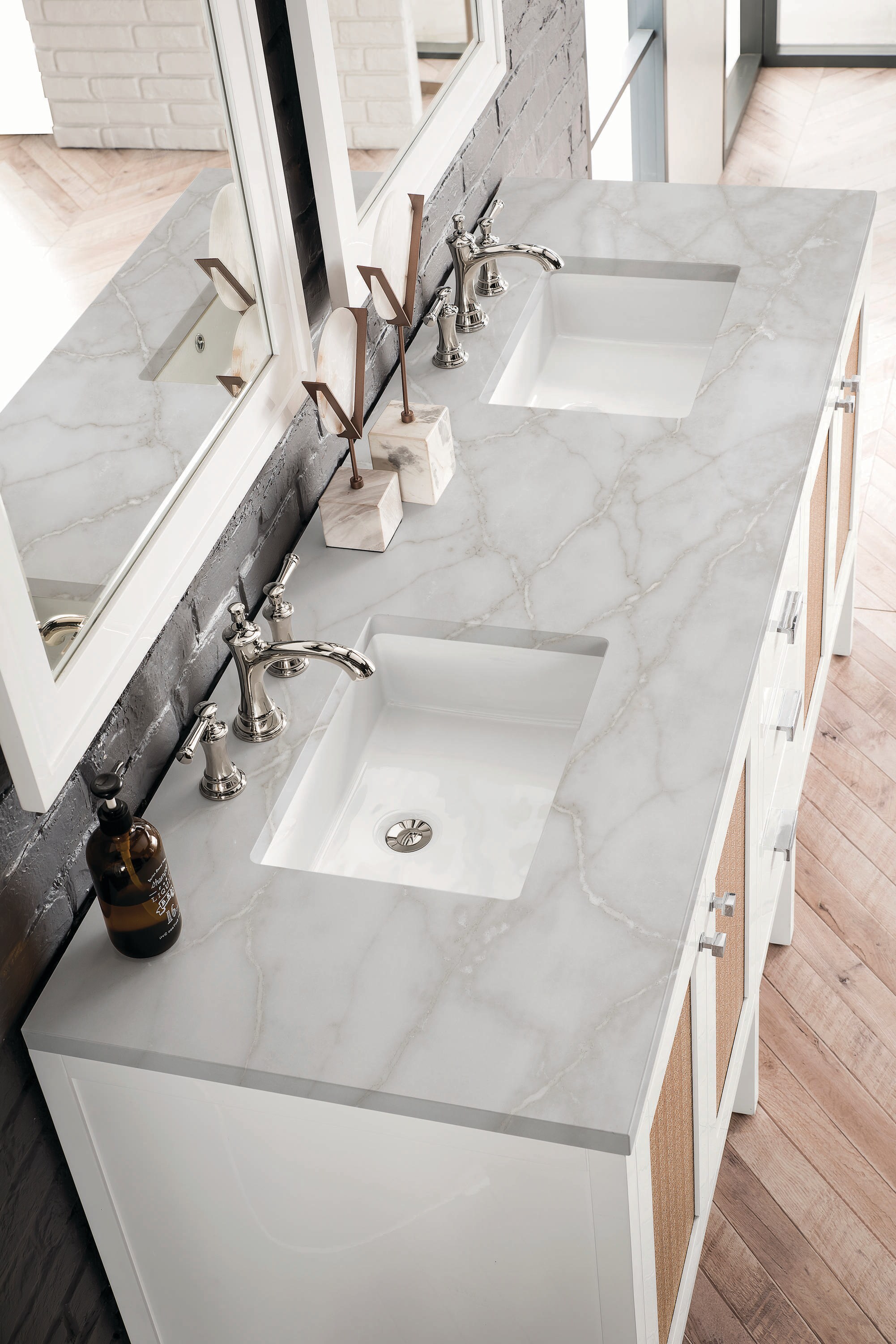 James Martin Vanities E444-V72-GW-3VSL Bath-Vanity-Combo - View #5