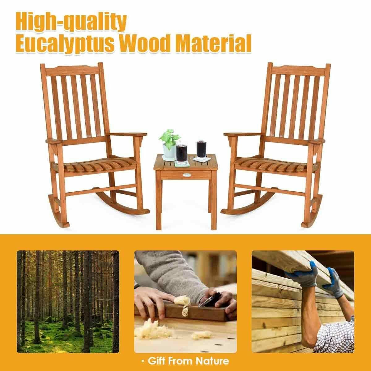 Forclover HYFC-3PCS702 Patio-Conversation-Sets - View #10
