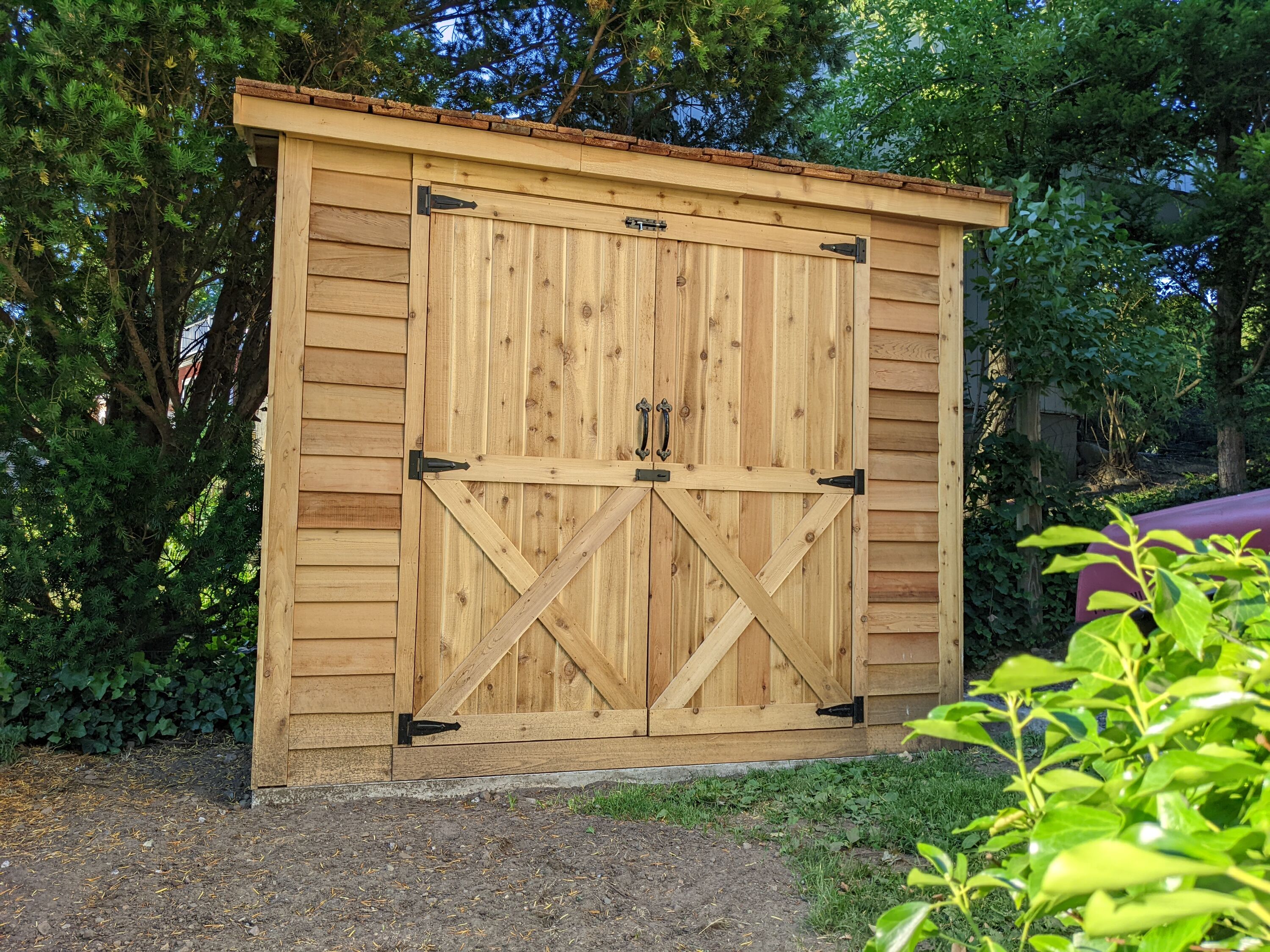 Cedarshed B83DD Wood-Storage-Buildings - View #4