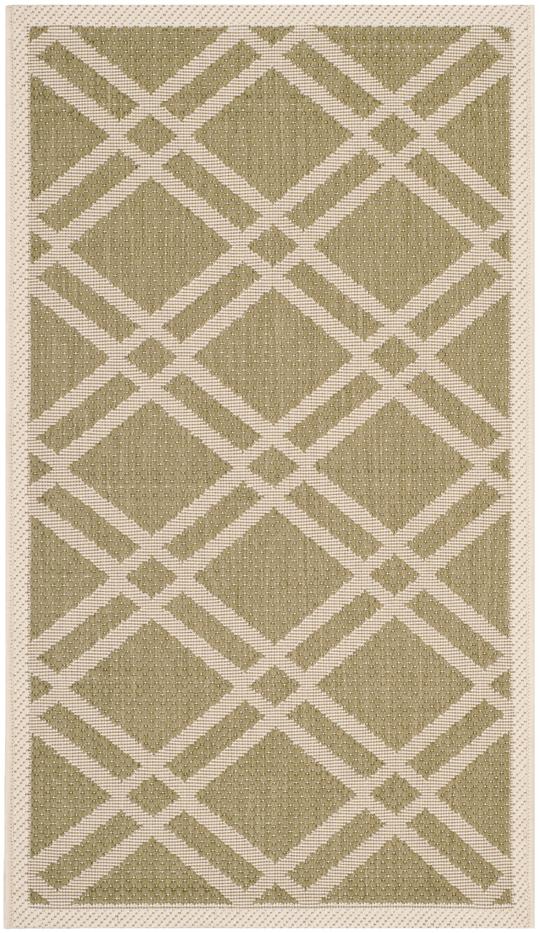 Safavieh - Cy 6923-244 Green Beige 2 X 4 Area Rug
