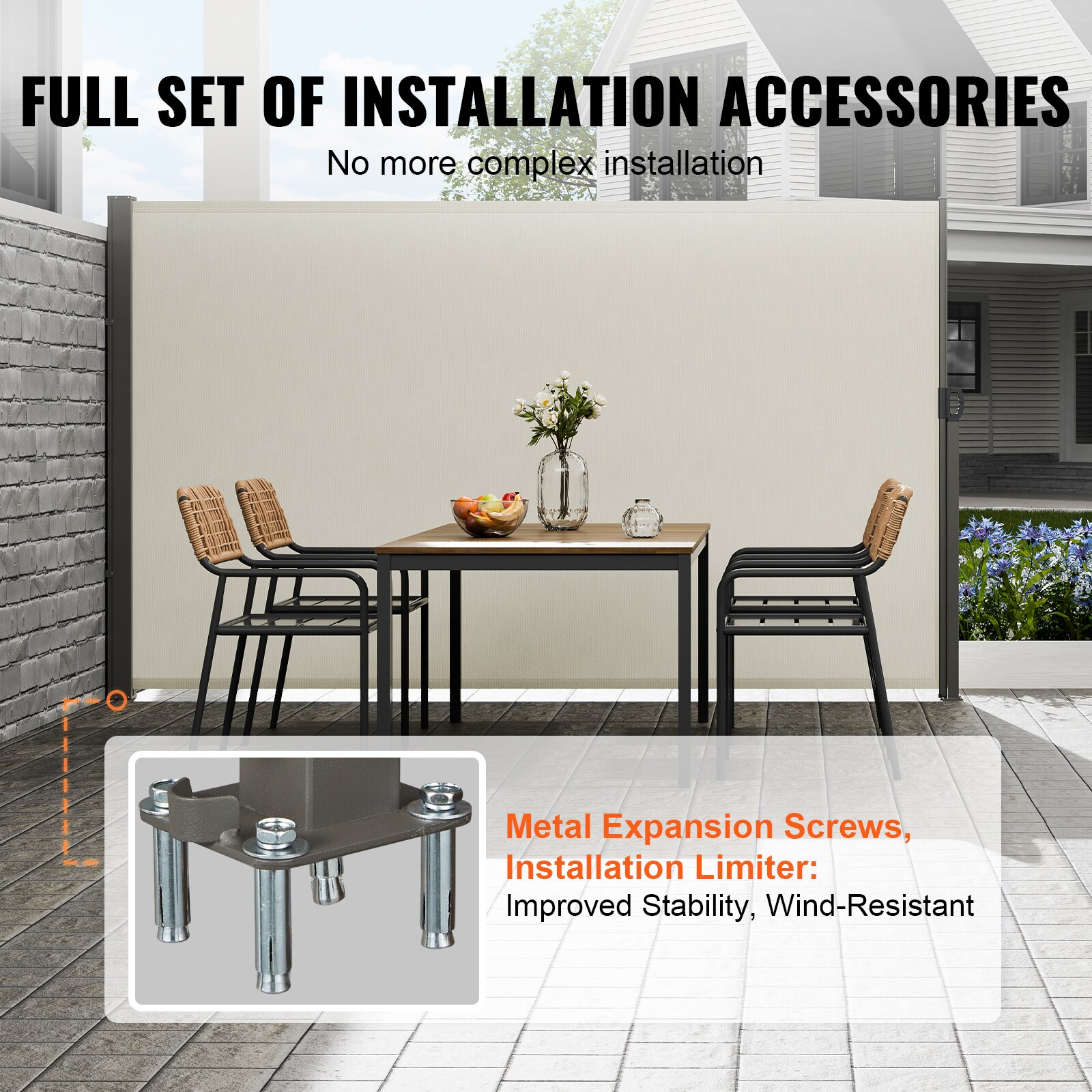 VEVOR KSSCP160X300B18WCV0 awnings - View #7