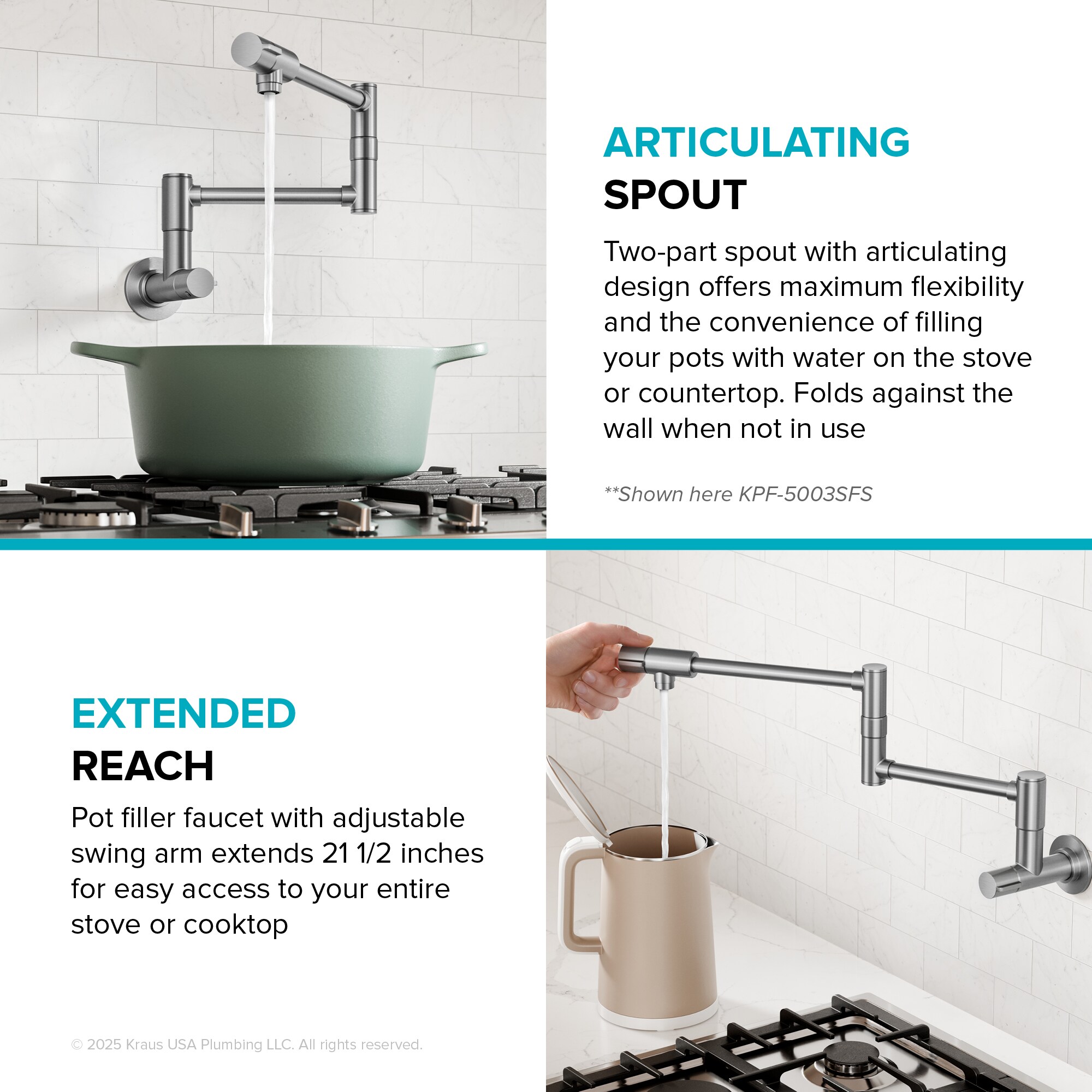 Kraus KPF-5003SFACB Kitchen-Faucets - View #8