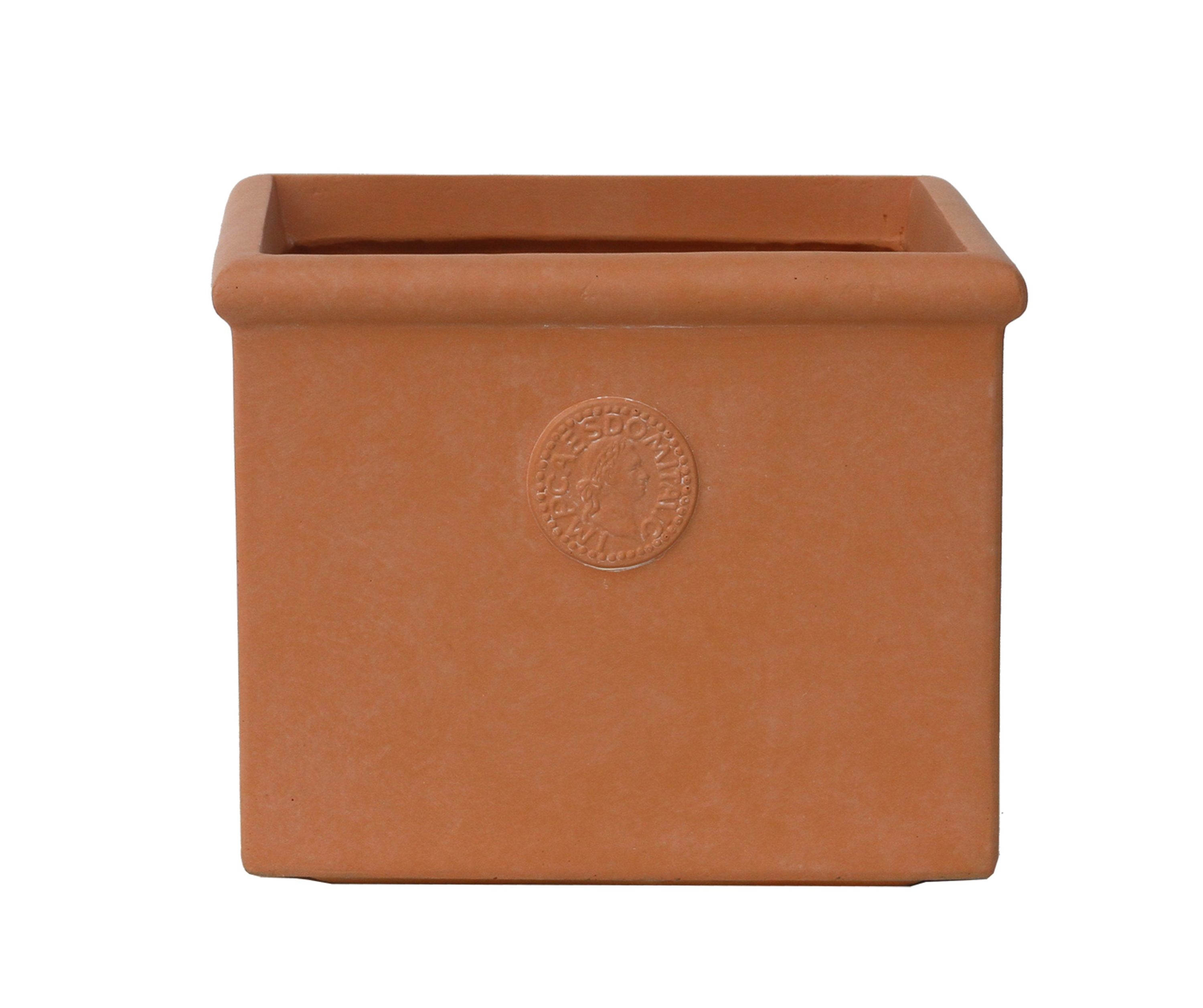 KANTE Square 15-in W x 11.8-in H Orange Concrete Contemporary/Modern ...