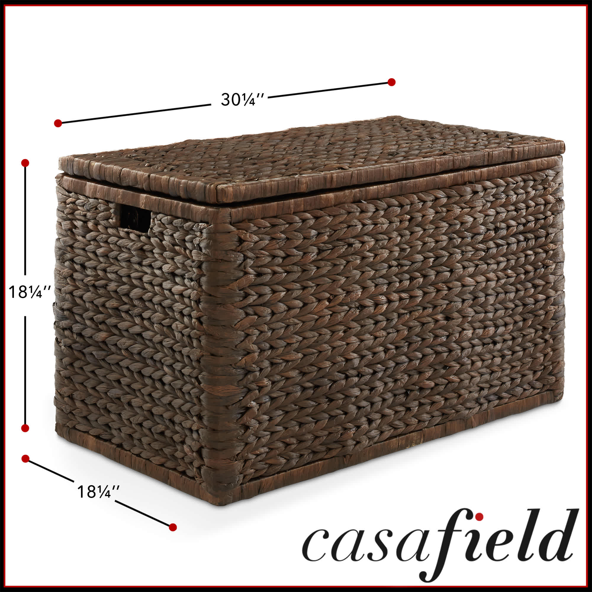 Casafield HOM-STO-W6674-BRN Storage-Trunks - View #7