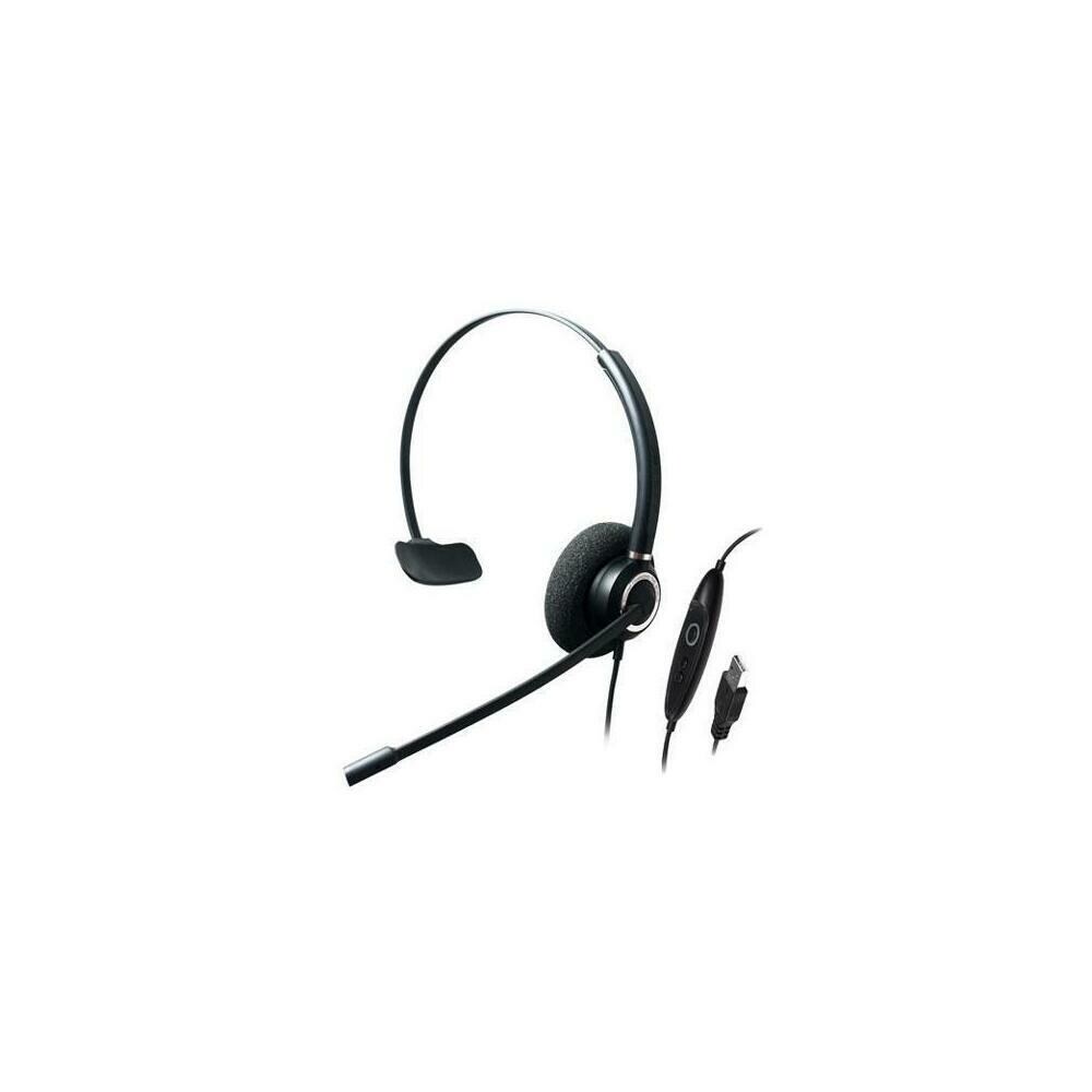  TDVTSN8536 Addasound ADD-CRYSTAL-SR2831RG Single Ear Phone with Advanced Noise Cancelling USB