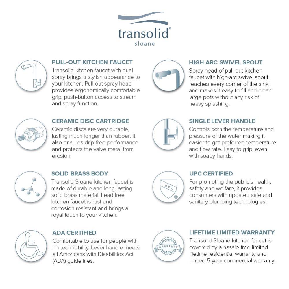 Transolid T3630-MB Kitchen-Faucets - View #4