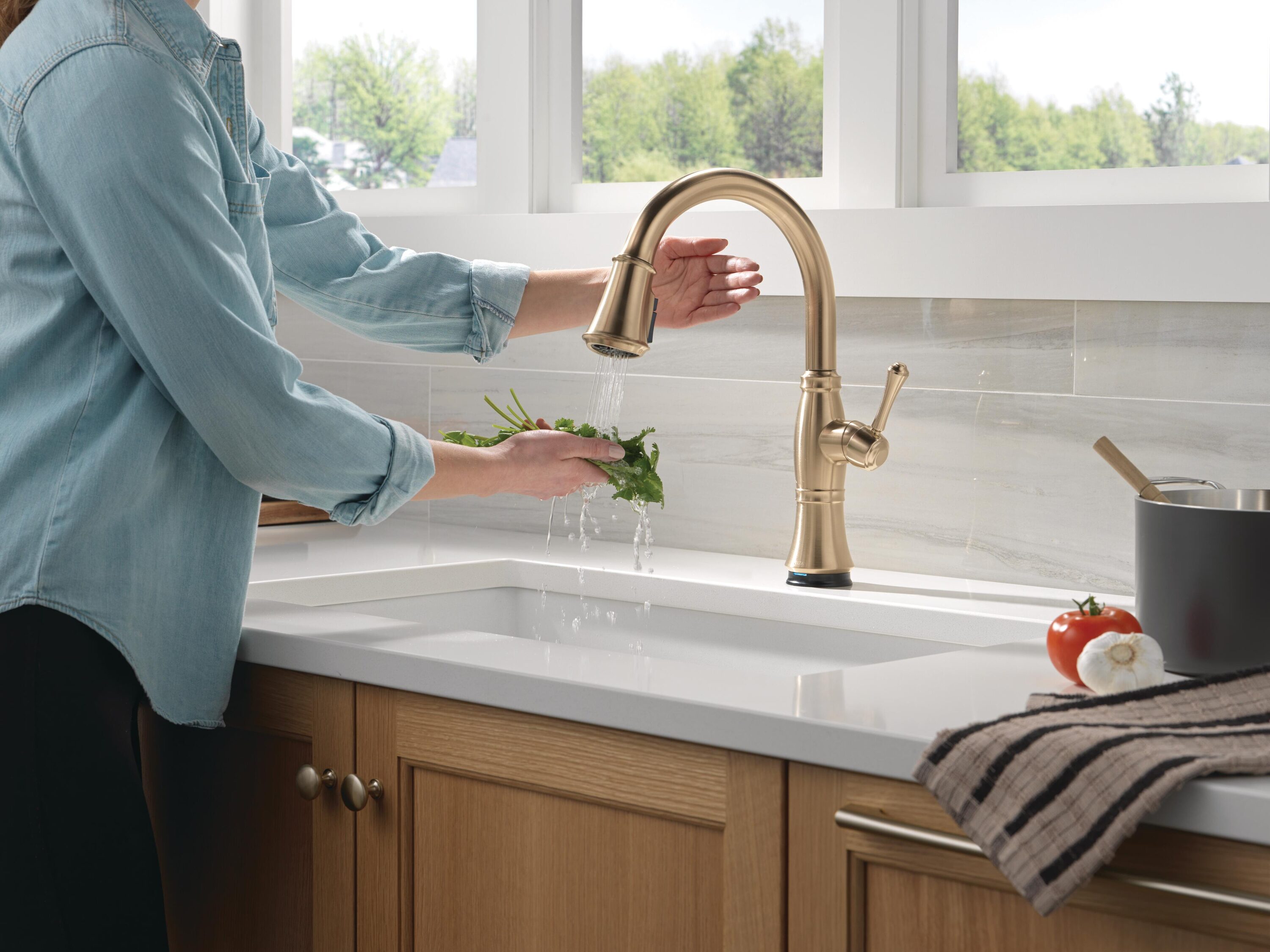Delta 9197TL-CZ-PR-DST Kitchen-Faucets - View #11