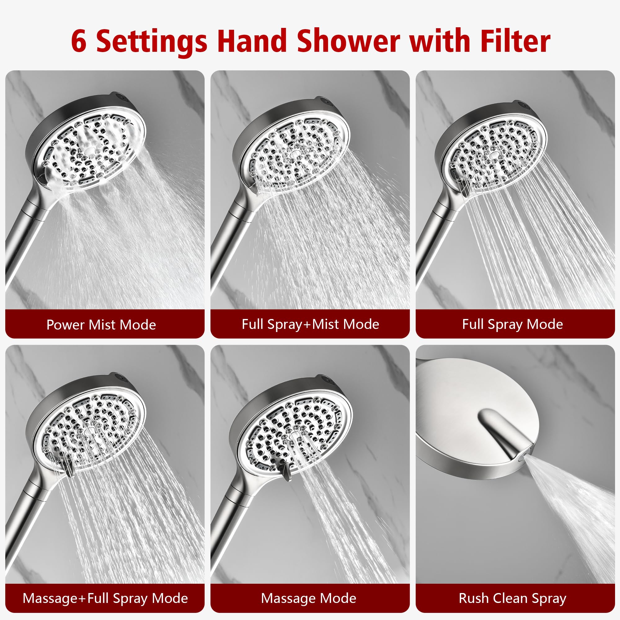 ITOPFOX LIT0814I160 Fixed-Showerhead - View #6